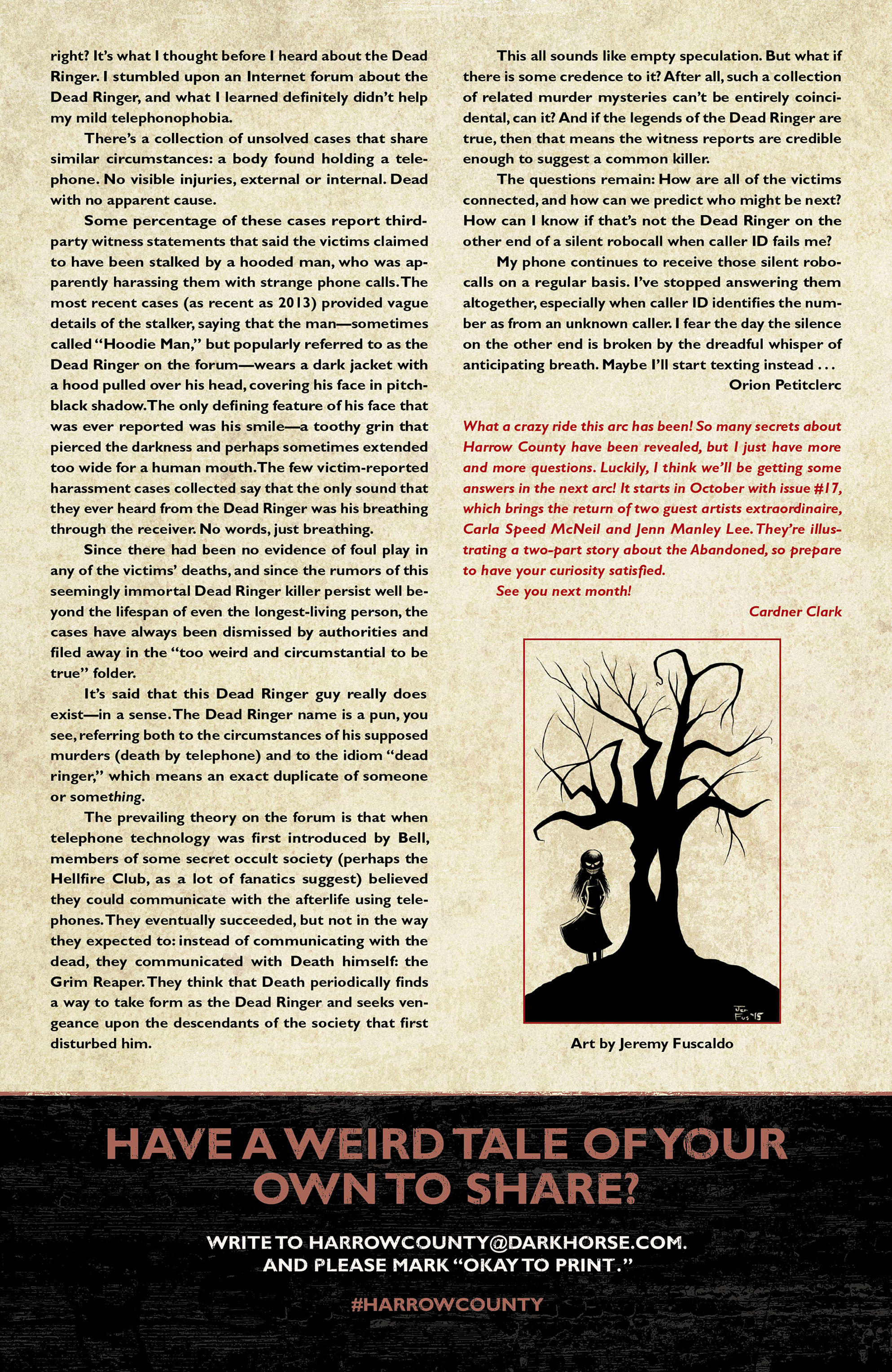 Read online Harrow County comic -  Issue #16 - 28