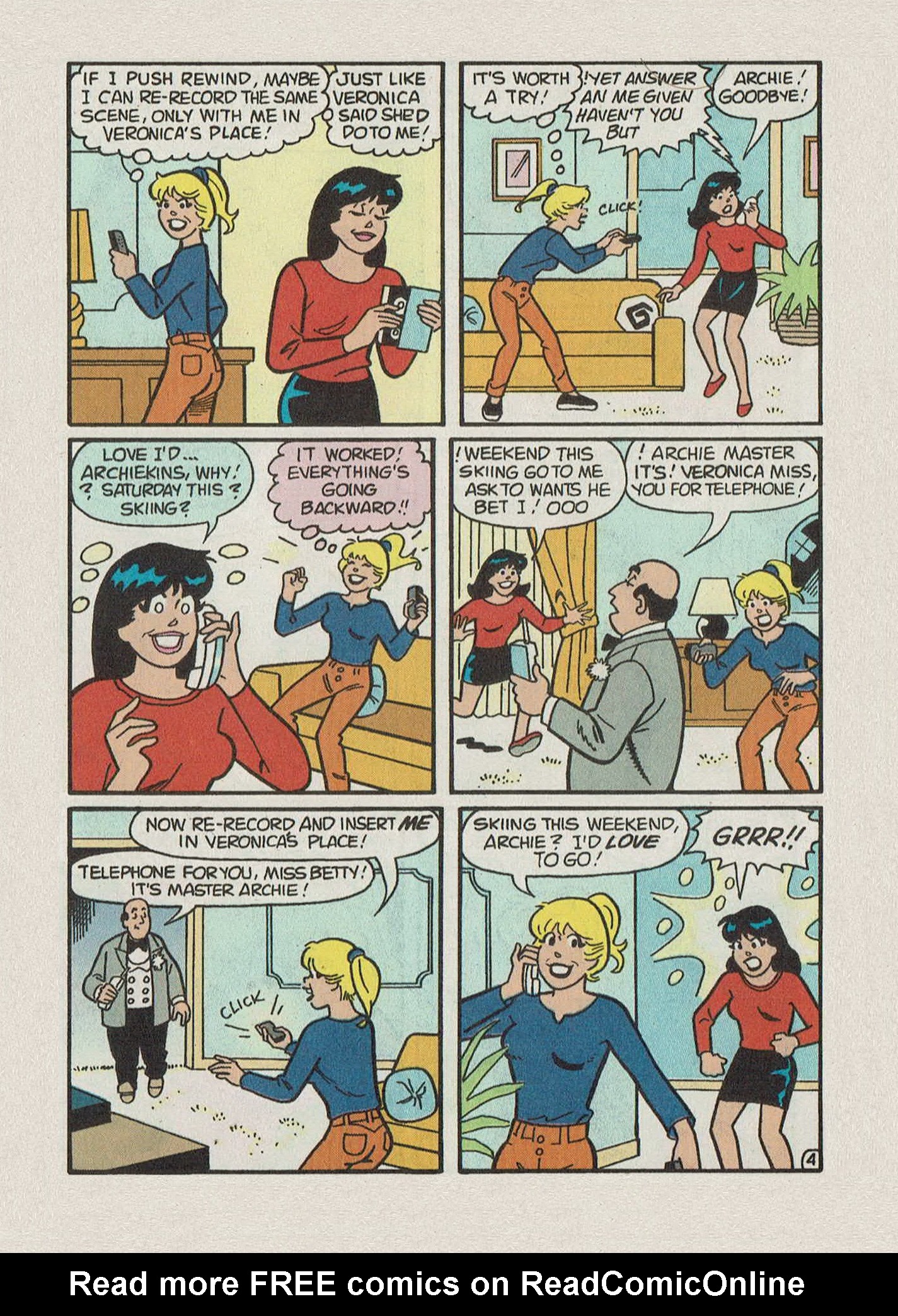 Read online Betty and Veronica Digest Magazine comic -  Issue #165 - 88