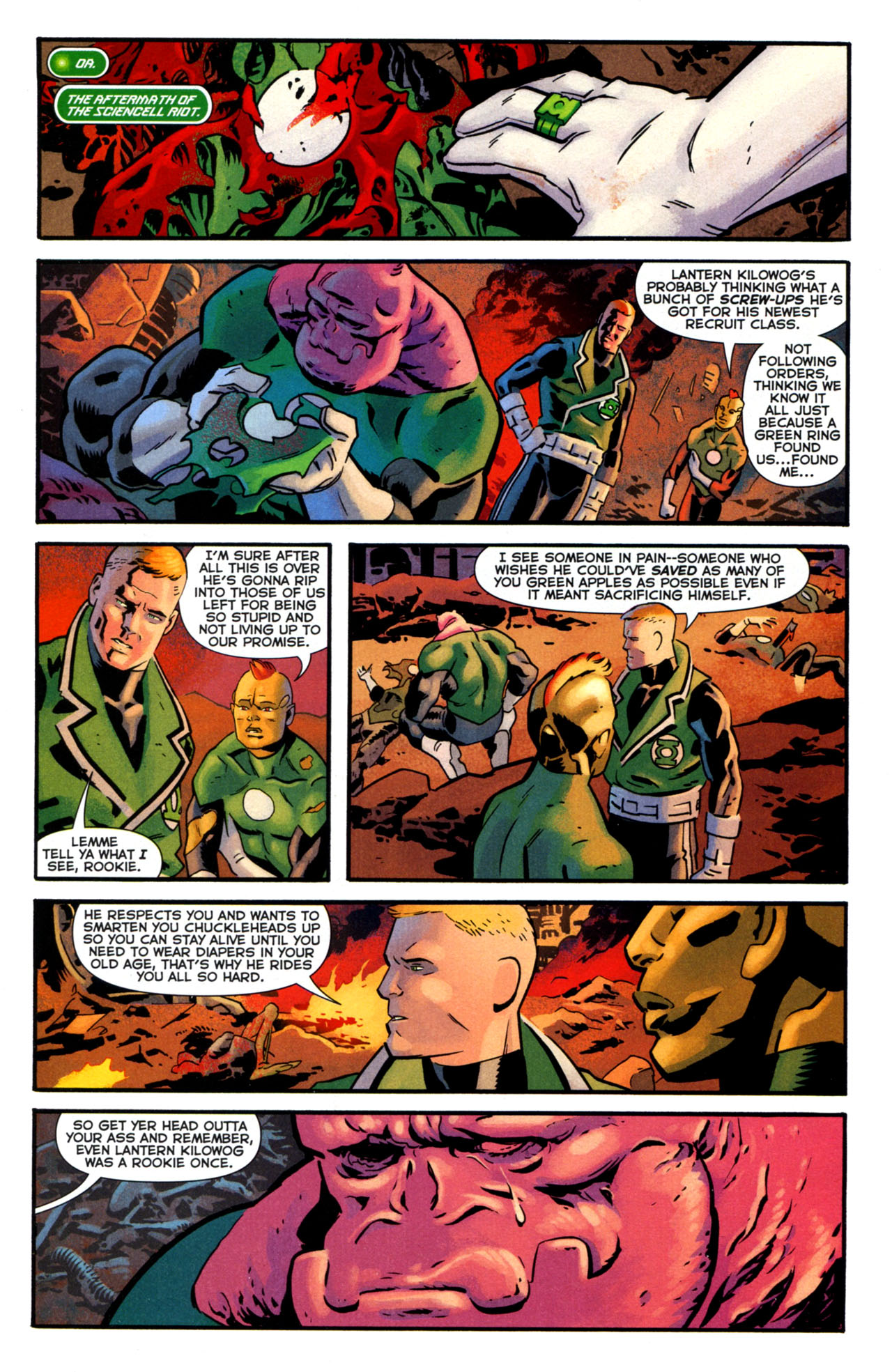 Read online Blackest Night: Tales of the Corps comic -  Issue #3 - 2