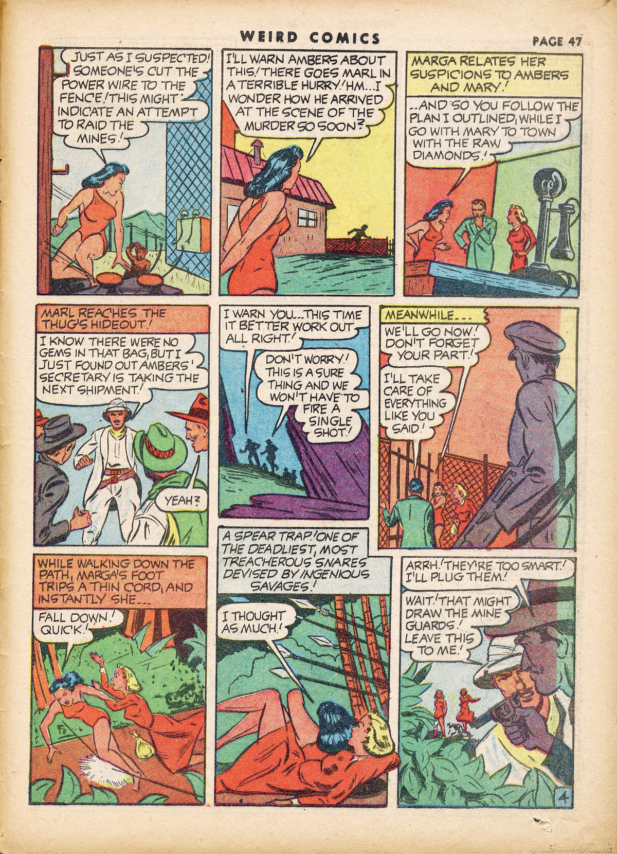 Read online Weird Comics comic -  Issue #19 - 48