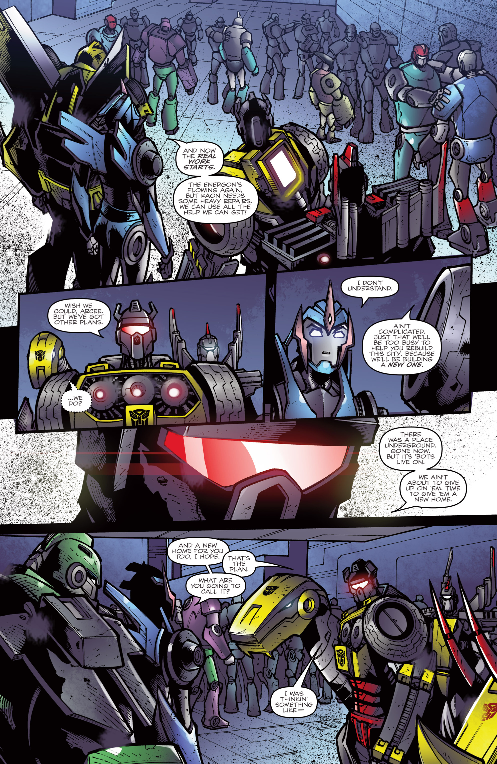 Read online Transformers Prime: Beast Hunters comic -  Issue #8 - 22