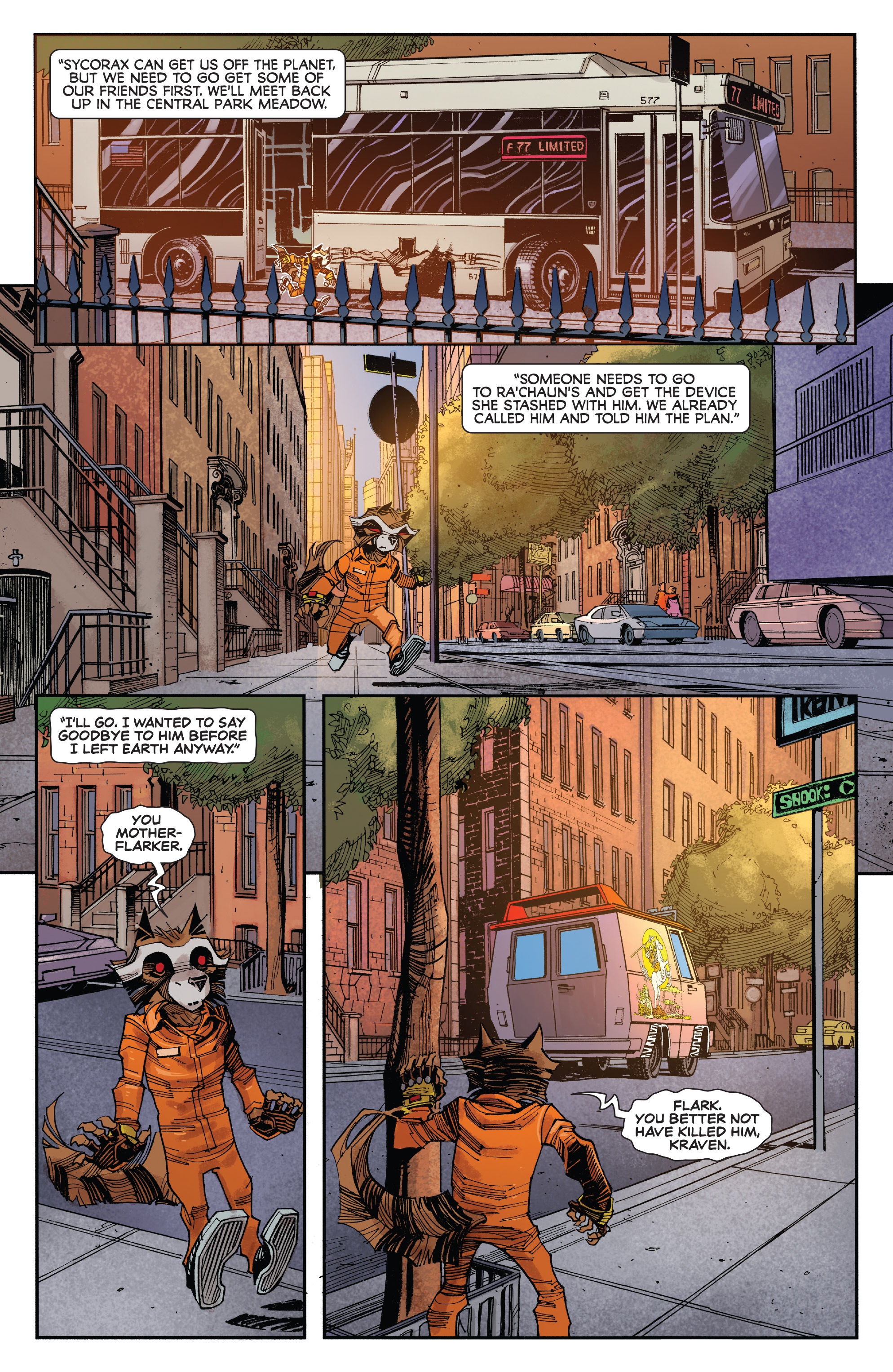 Read online Rocket Raccoon (2016) comic -  Issue #5 - 8
