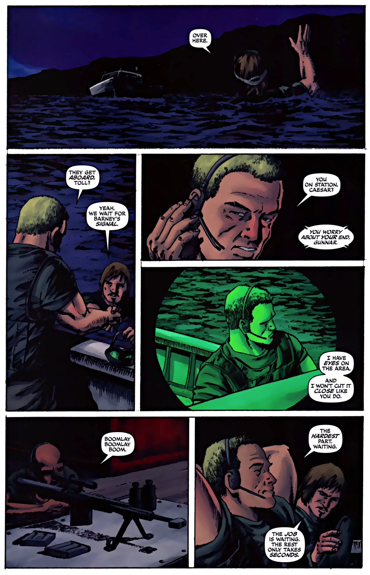 Read online The Expendables comic -  Issue #3 - 22