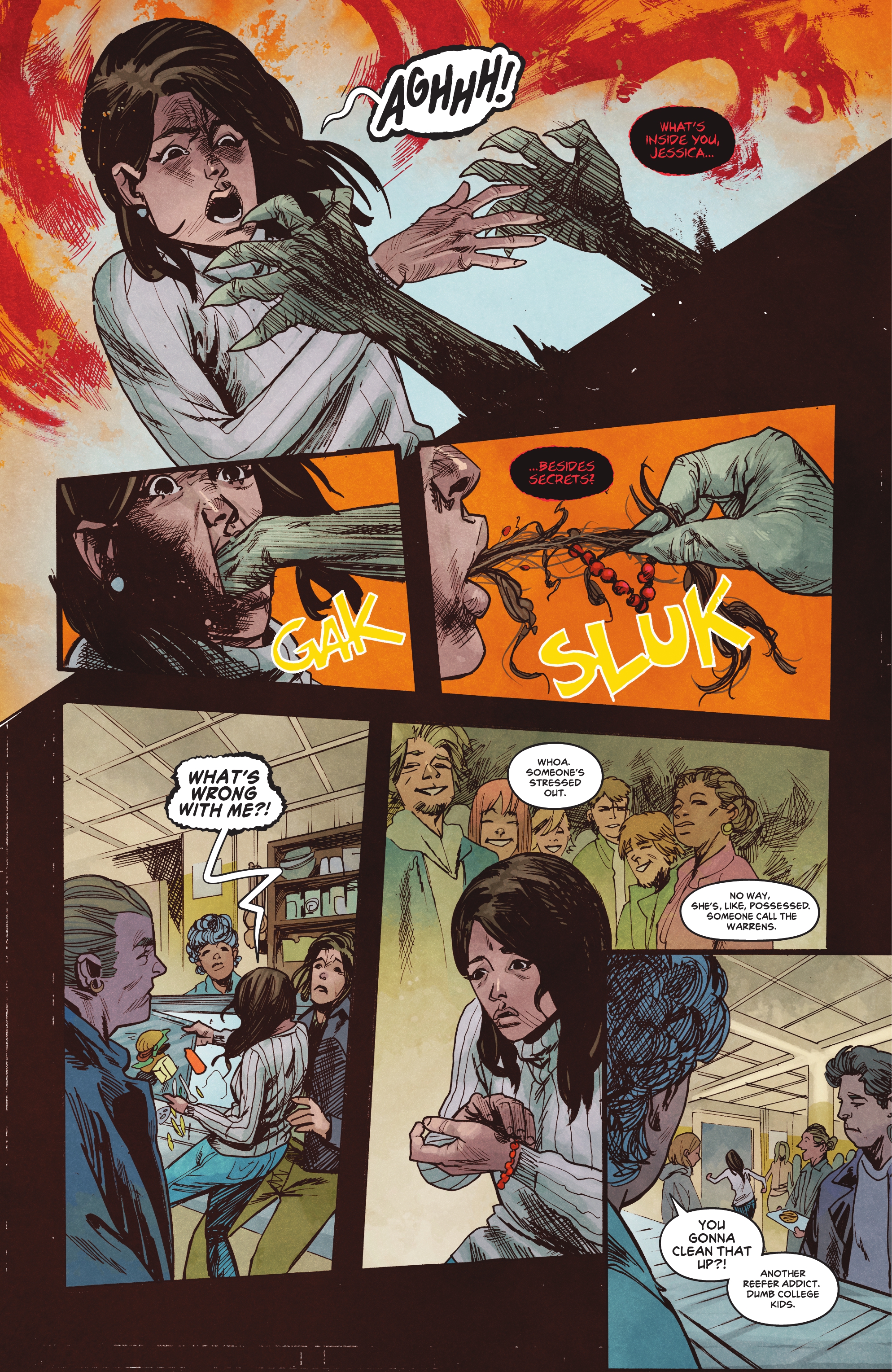 Read online DC Horror Presents: The Conjuring: The Lover comic -  Issue #3 - 5