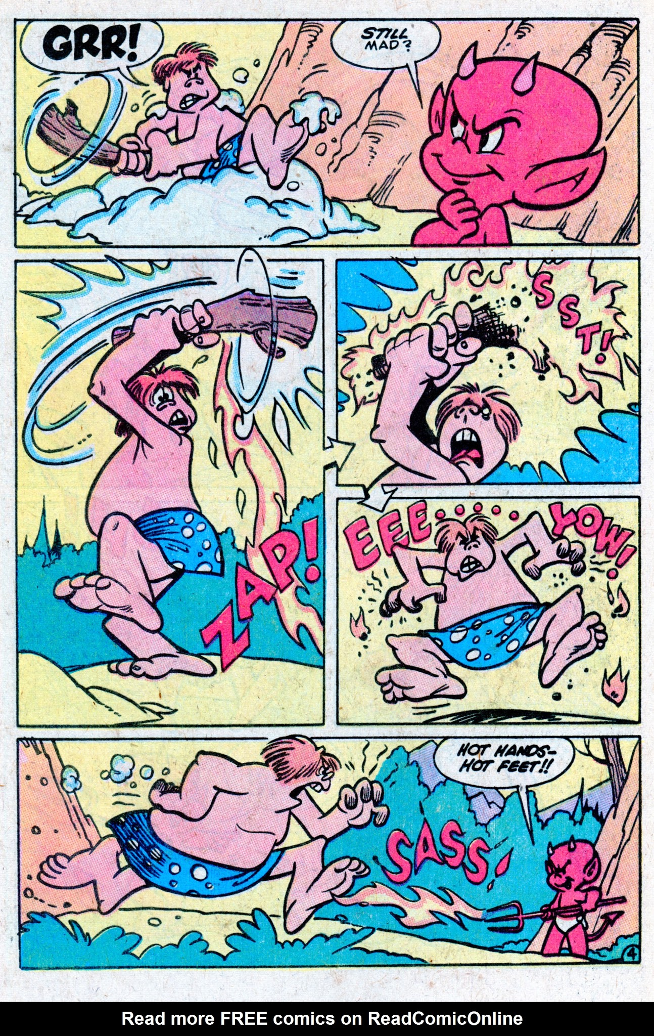 Read online Hot Stuff, the Little Devil comic -  Issue #148 - 24