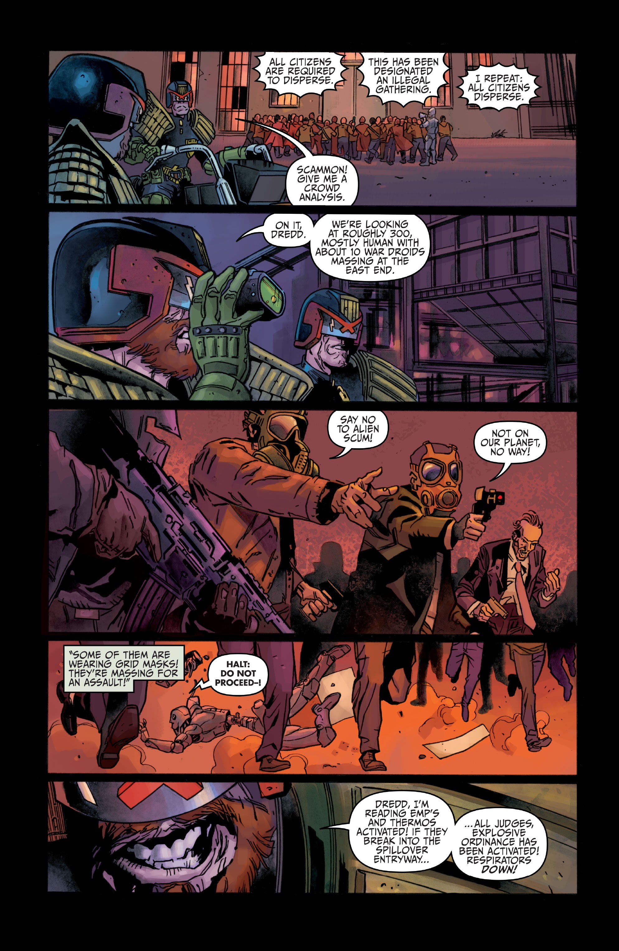 Read online Judge Dredd: 100-Page Giant comic -  Issue # TPB - 91