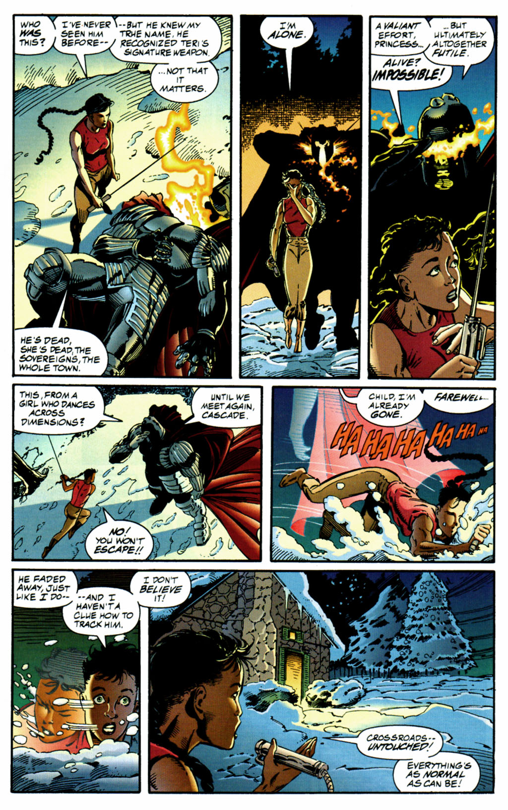 Read online Sovereign Seven comic -  Issue #9 - 21