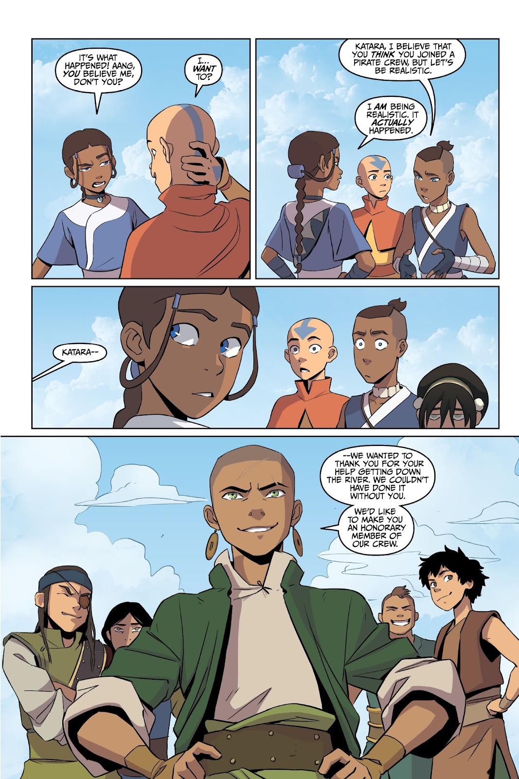 Avatar: The Last Airbender—Katara and the Pirate's Silver issue TPB - Page 75