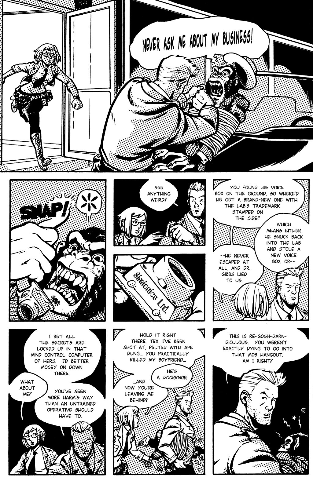 Read online The Middleman comic -  Issue #4 - 12