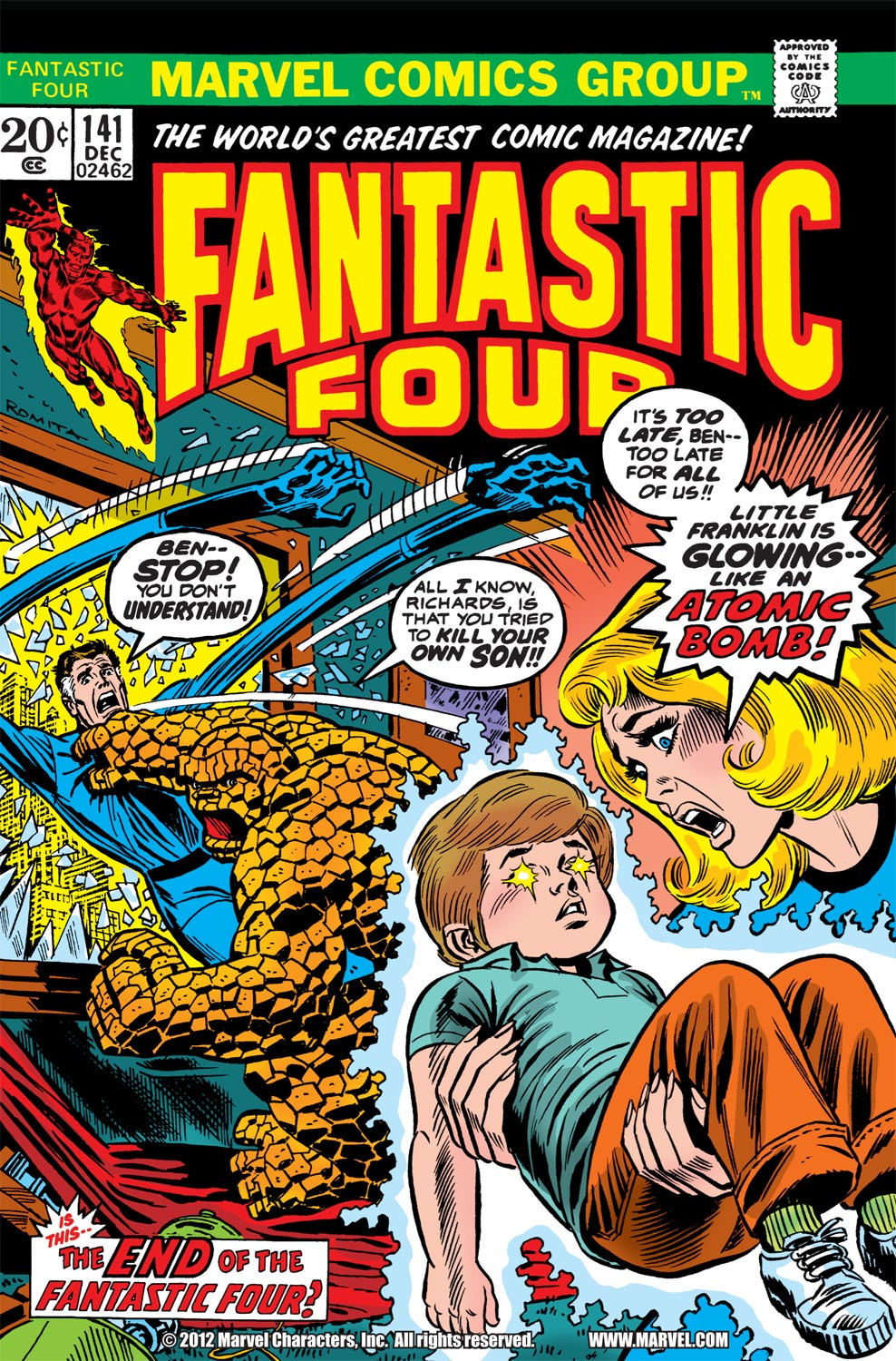 Read online Fantastic Four (1961) comic -  Issue #141 - 1