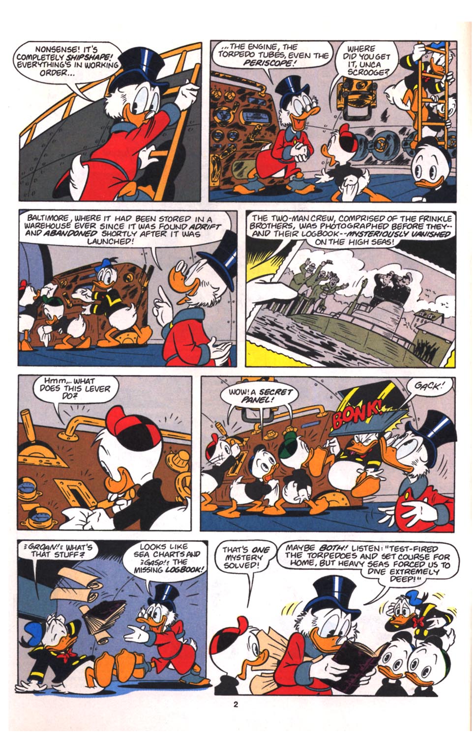 Read online Uncle Scrooge (1953) comic -  Issue #260 - 3