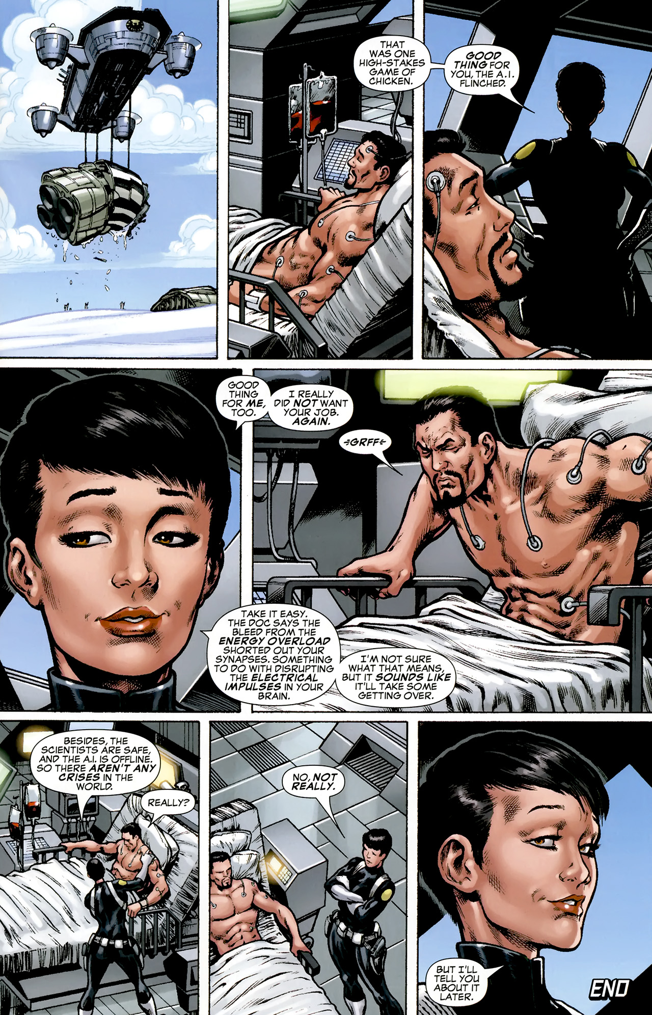 Read online Iron Man: Iron Protocols comic -  Issue # Full - 23