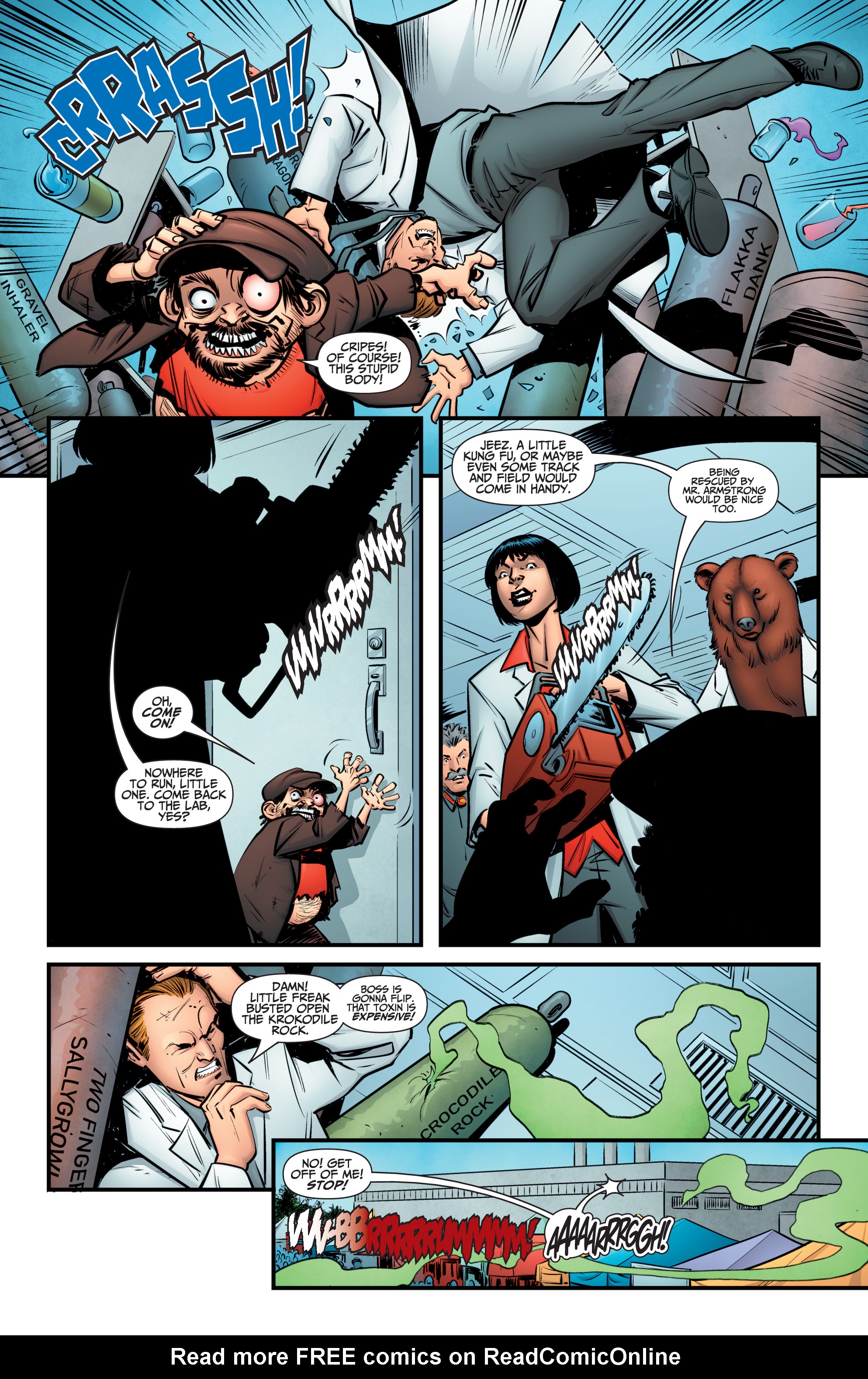 Read online A&A: The Adventures of Archer & Armstrong comic -  Issue #11 - 4