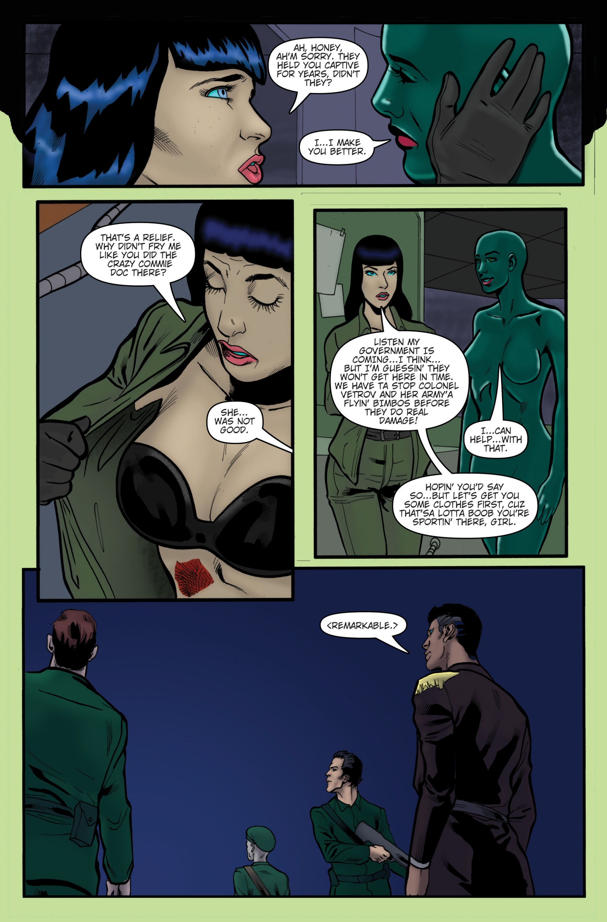 Read online Fantasy World of Bettie Page comic -  Issue #4 - 16