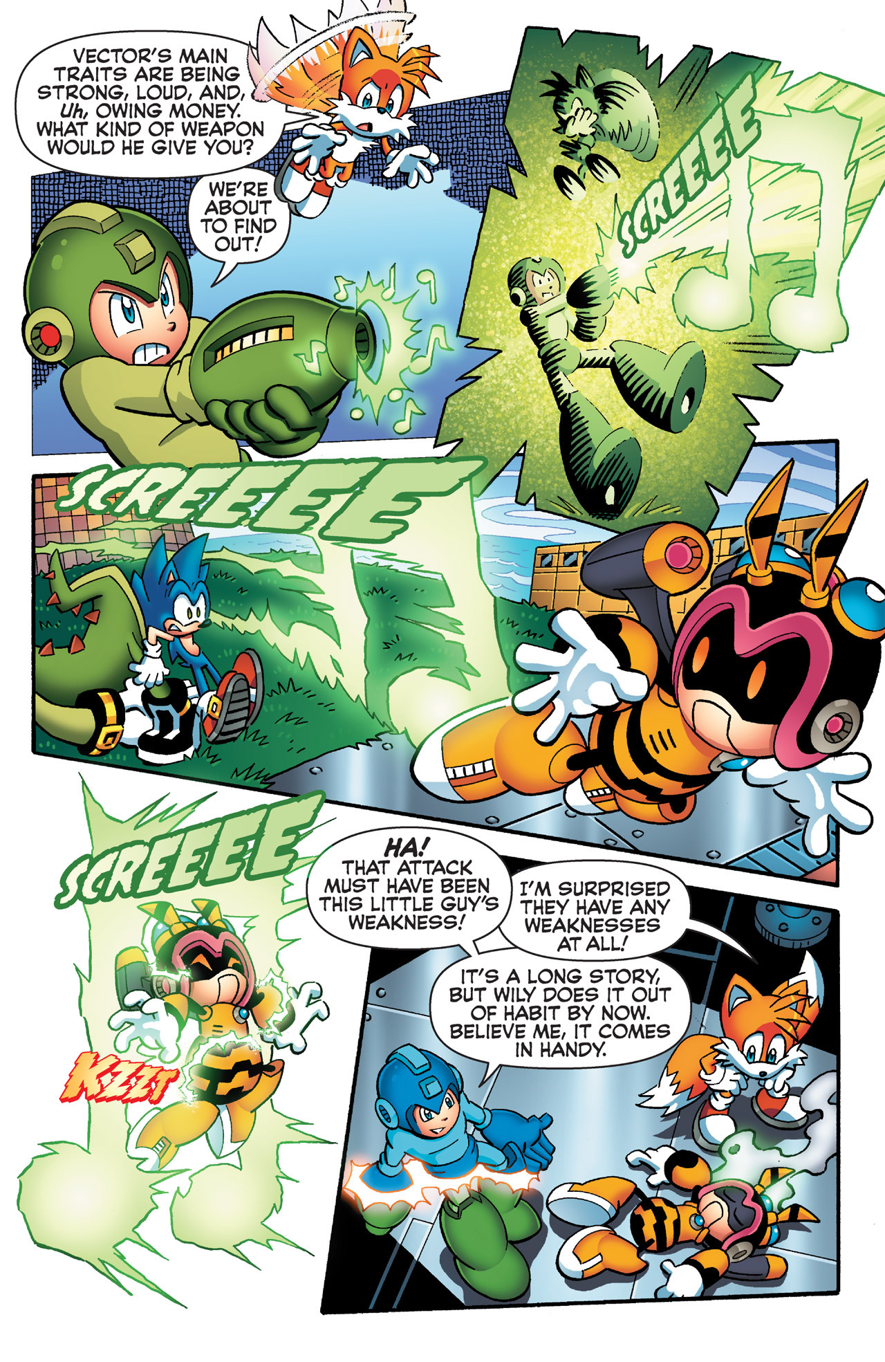 Read online Sonic Mega Man Worlds Collide comic -  Issue # Vol 2 - 46
