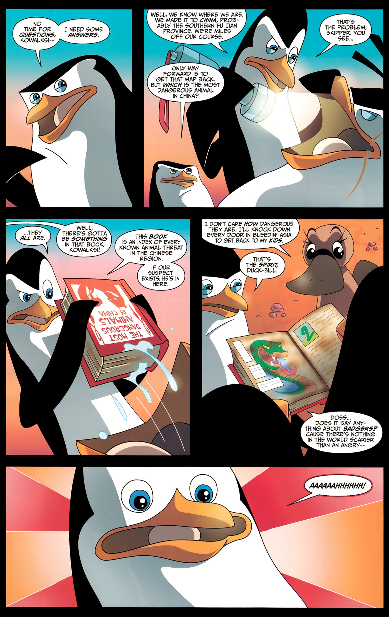 Read online Penguins of Madagascar comic -  Issue #3 - 10