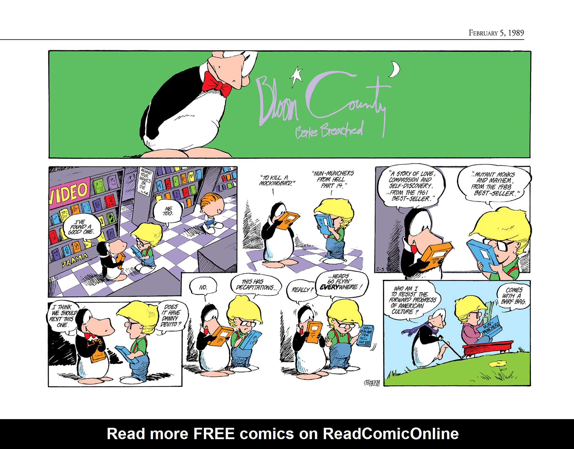 Read online The Bloom County Digital Library comic -  Issue # TPB 9 (Part 1) - 44