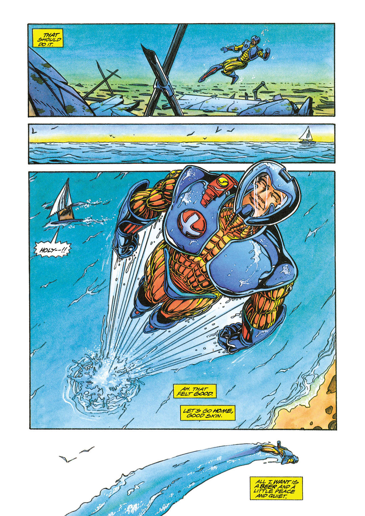 Read online X-O Manowar (1992) comic -  Issue #17 - 4
