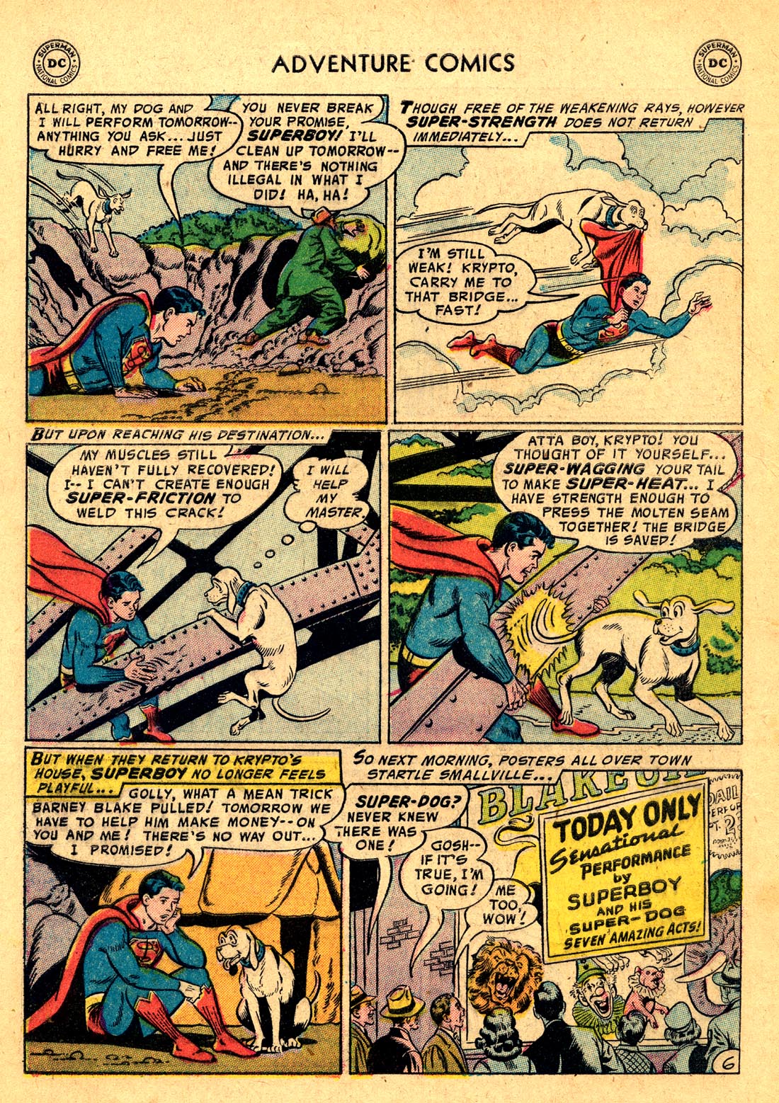 Read online Adventure Comics (1938) comic -  Issue #220 - 8