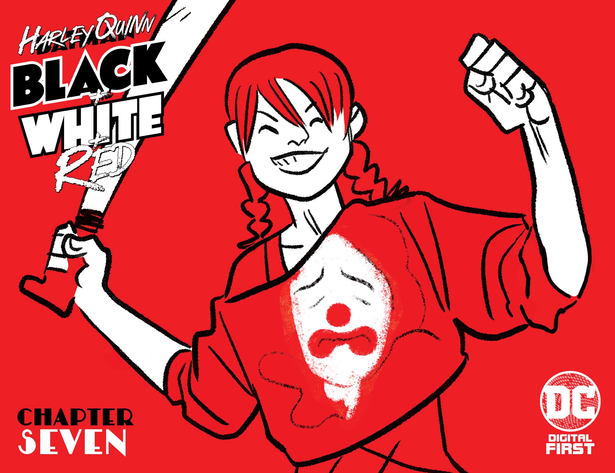 Read online Harley Quinn Black   White   Red comic -  Issue #7 - 1