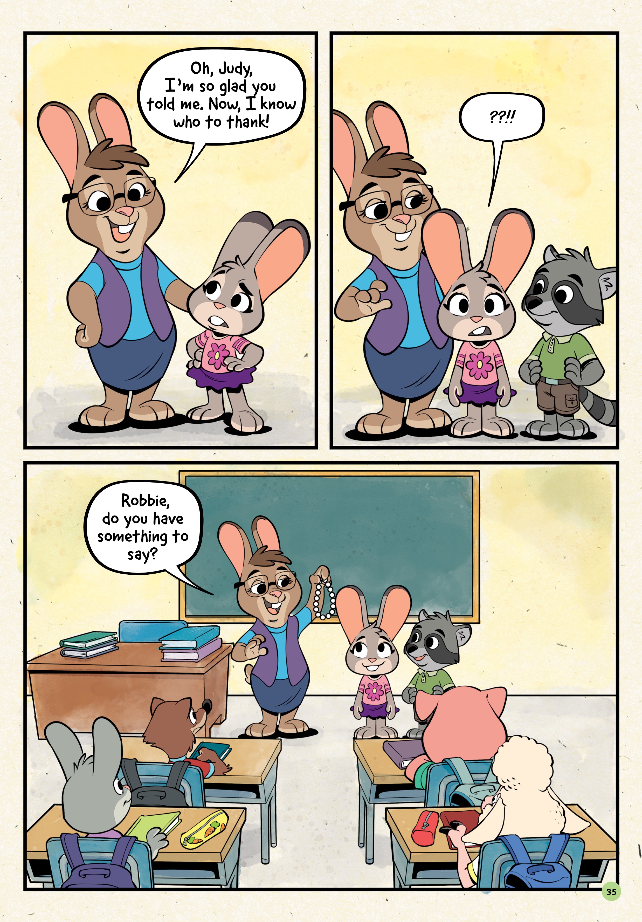 Read online Zootopia: A Hard Day's Work comic -  Issue # Full - 35