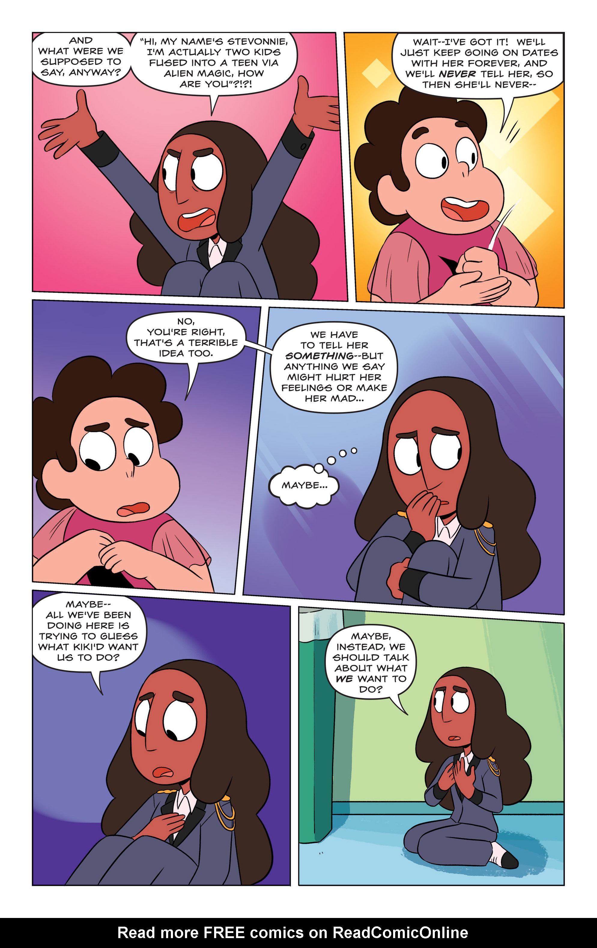 Read online Steven Universe Ongoing comic -  Issue #2 - 21
