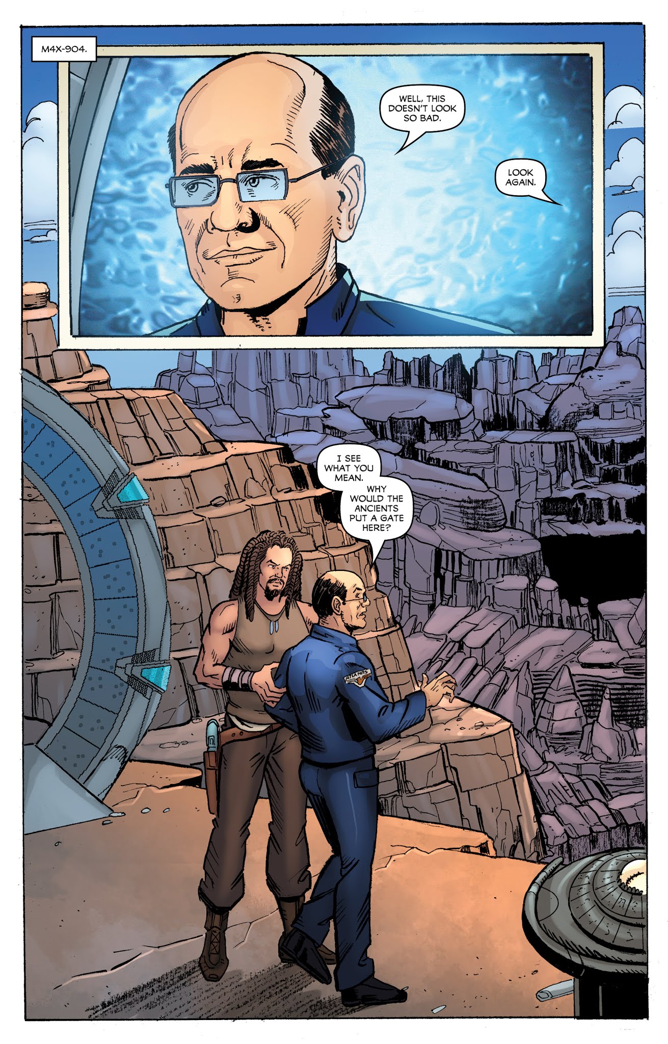 Read online Stargate Atlantis: Singularity comic -  Issue #3 - 3