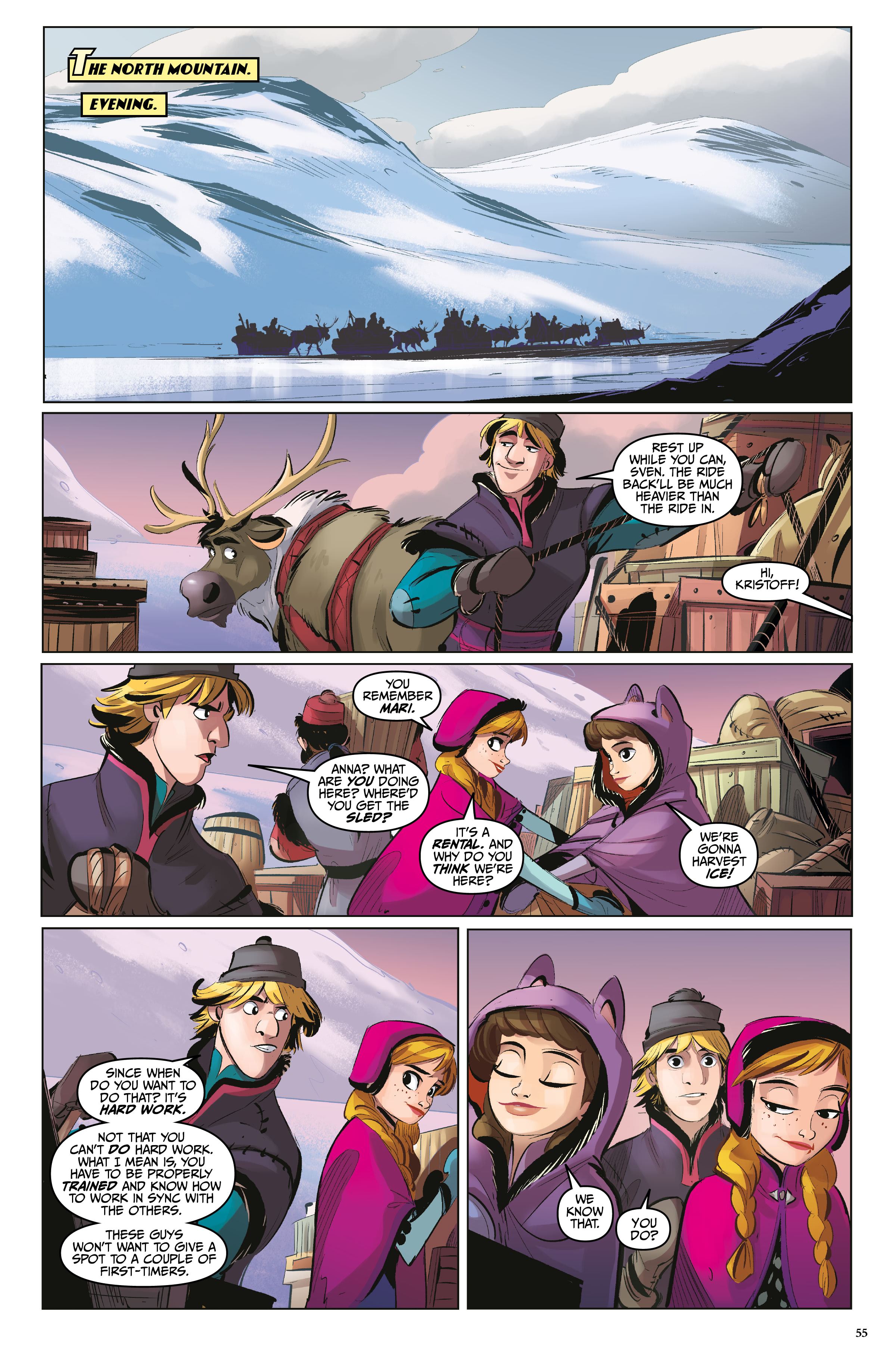 Read online Disney Frozen Library Edition comic -  Issue # TPB (Part 1) - 57