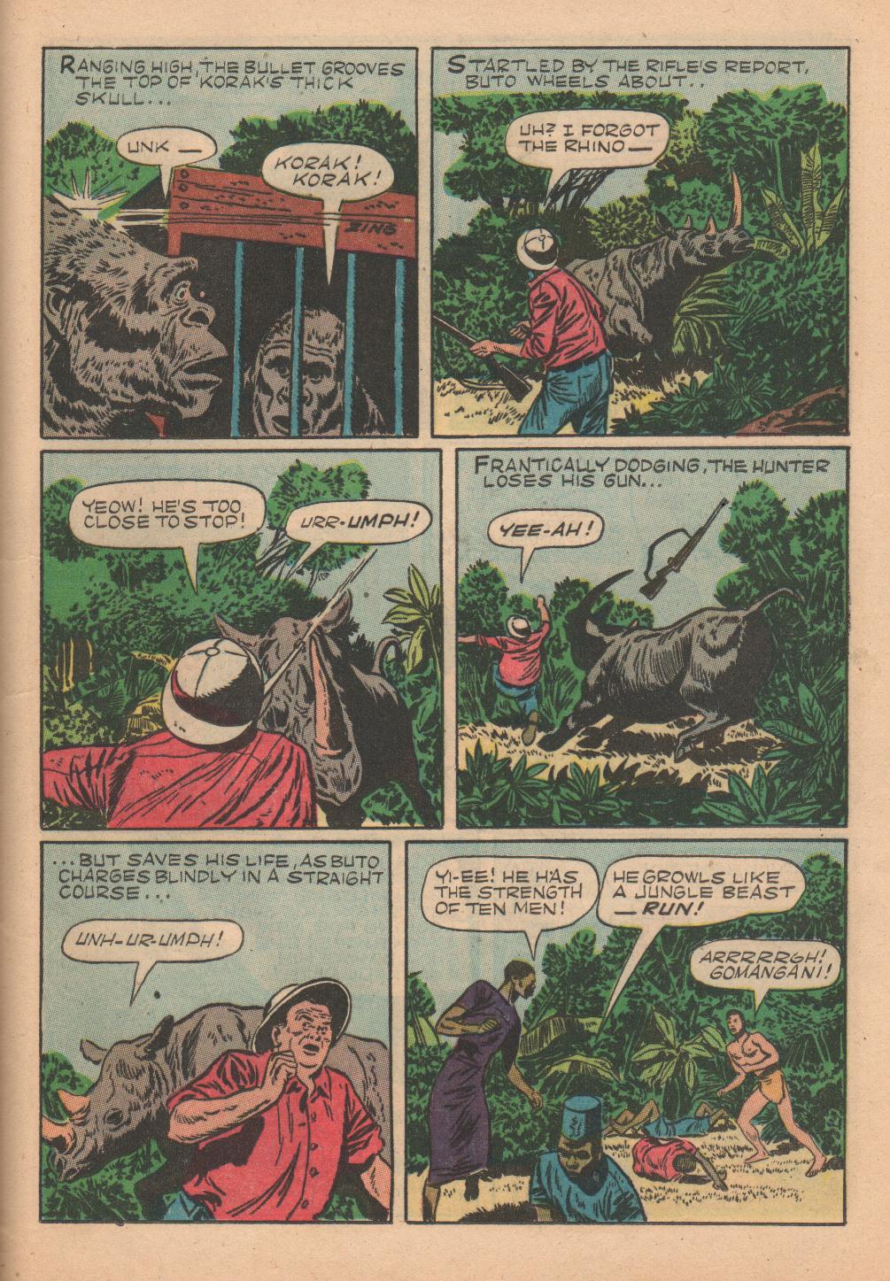 Read online Tarzan (1948) comic -  Issue #31 - 25