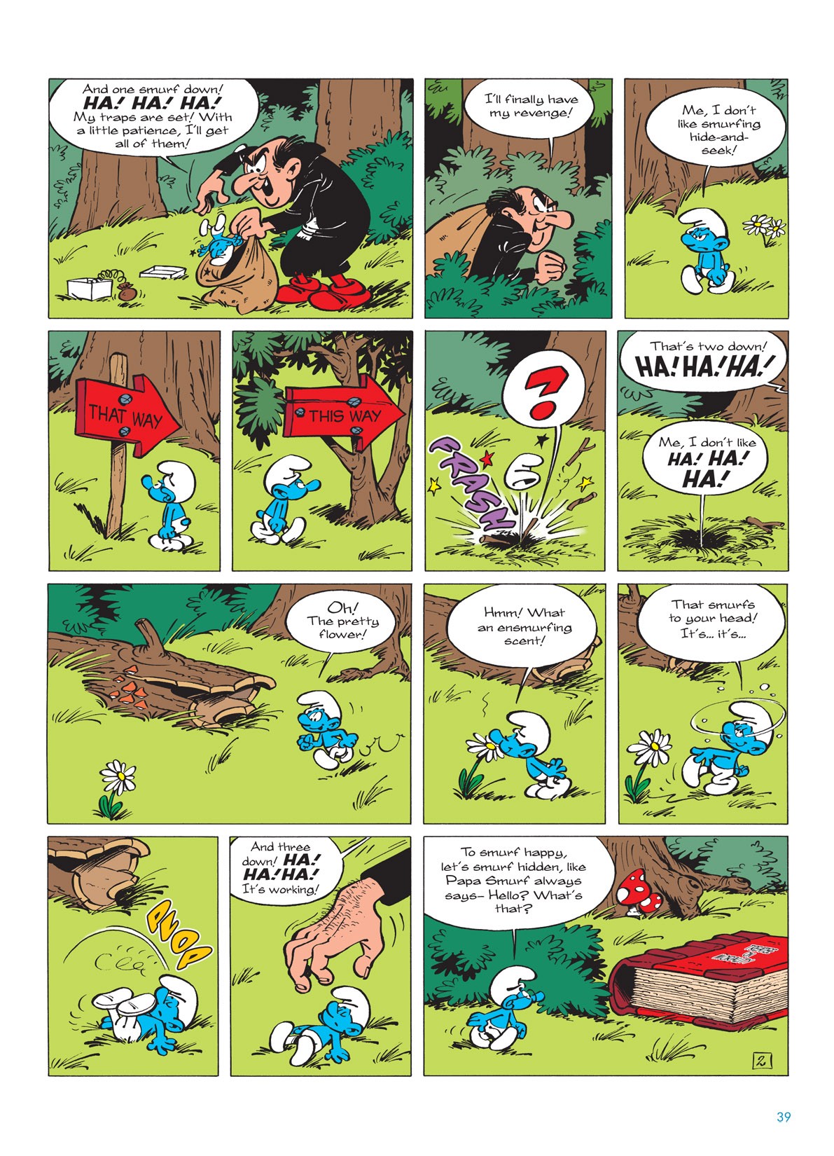 Read online The Smurfs comic -  Issue #8 - 39