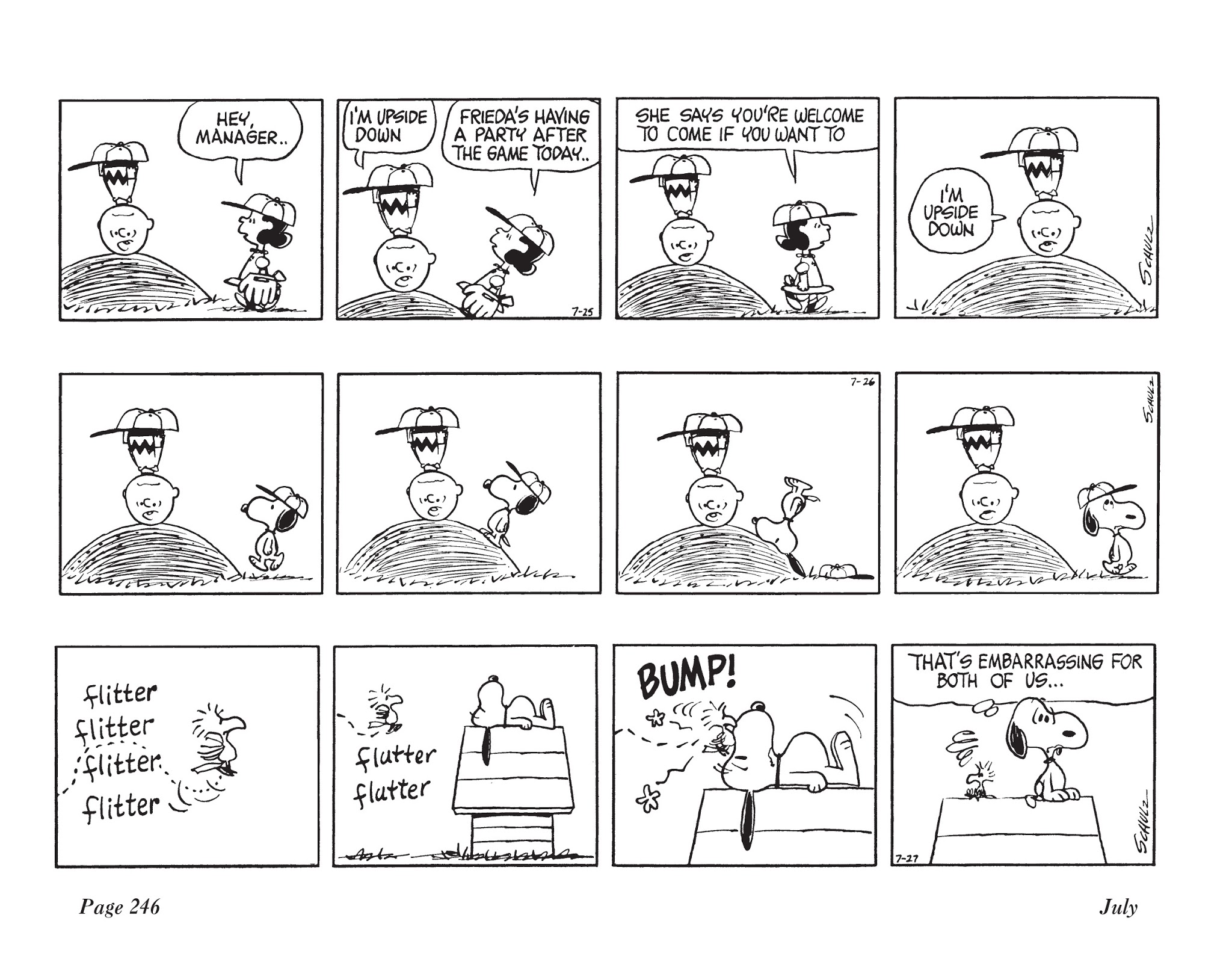 Read online The Complete Peanuts comic -  Issue # TPB 9 - 257