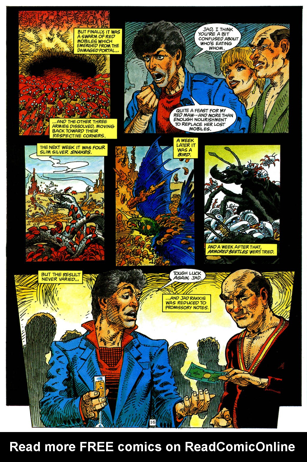 Read online Science Fiction Graphic Novel comic -  Issue #7 - 17