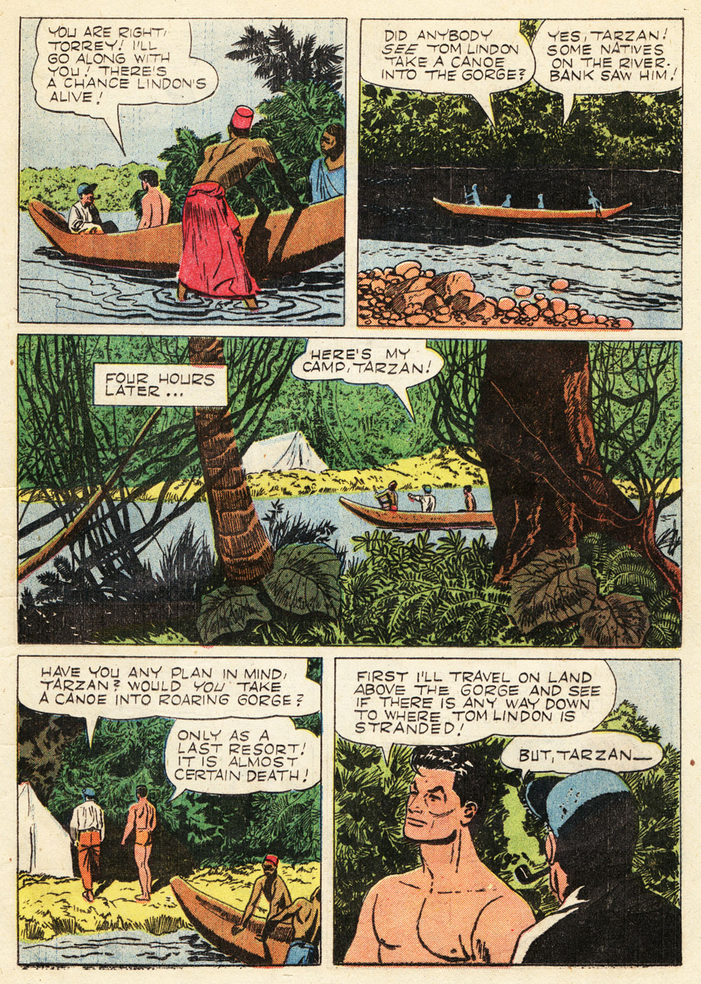 Read online Tarzan (1948) comic -  Issue #73 - 21