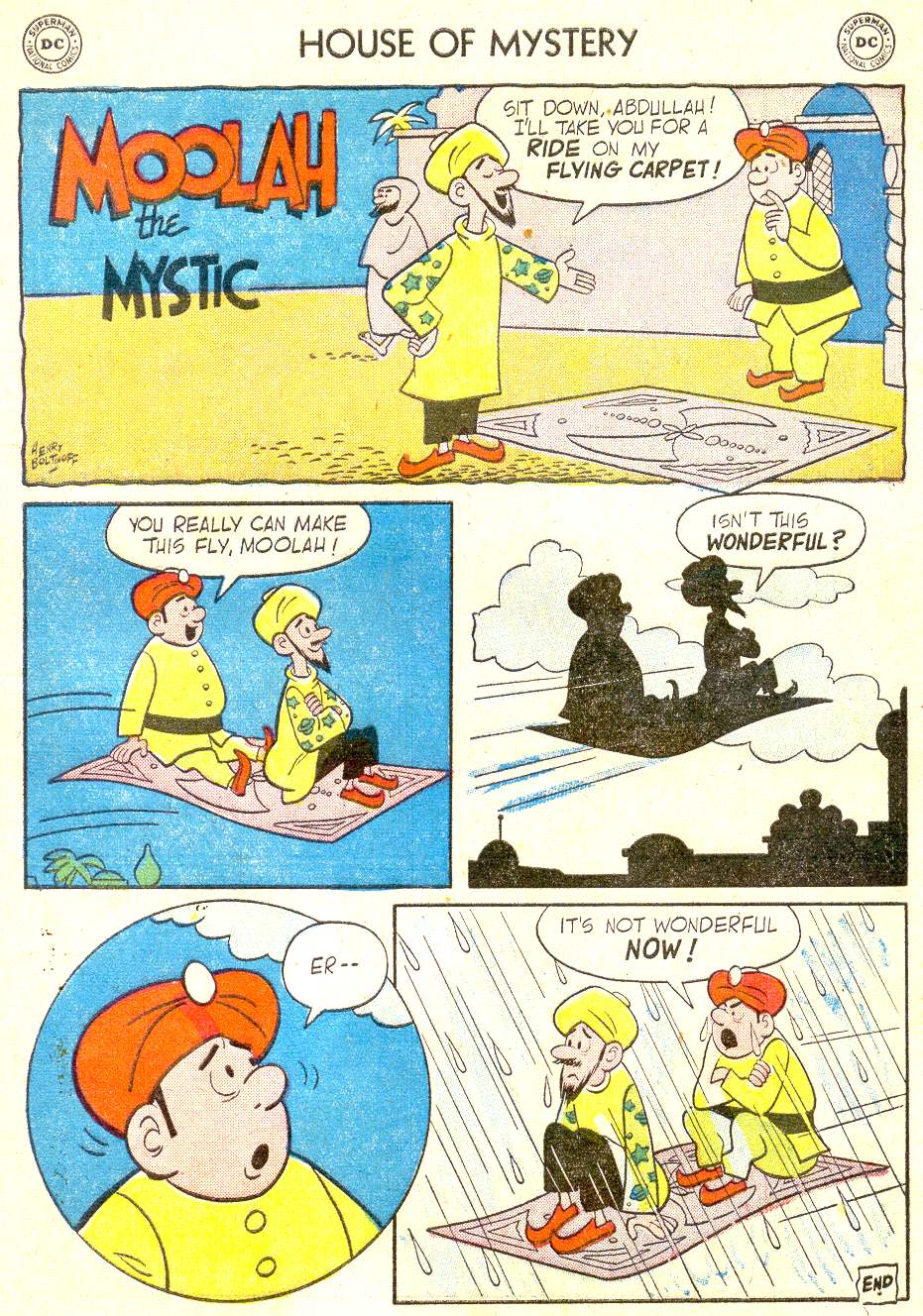 Read online House of Mystery (1951) comic -  Issue #62 - 9