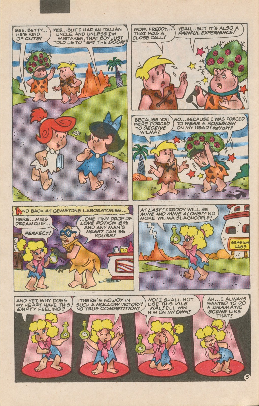 Read online The Flintstone Kids comic -  Issue #3 - 8