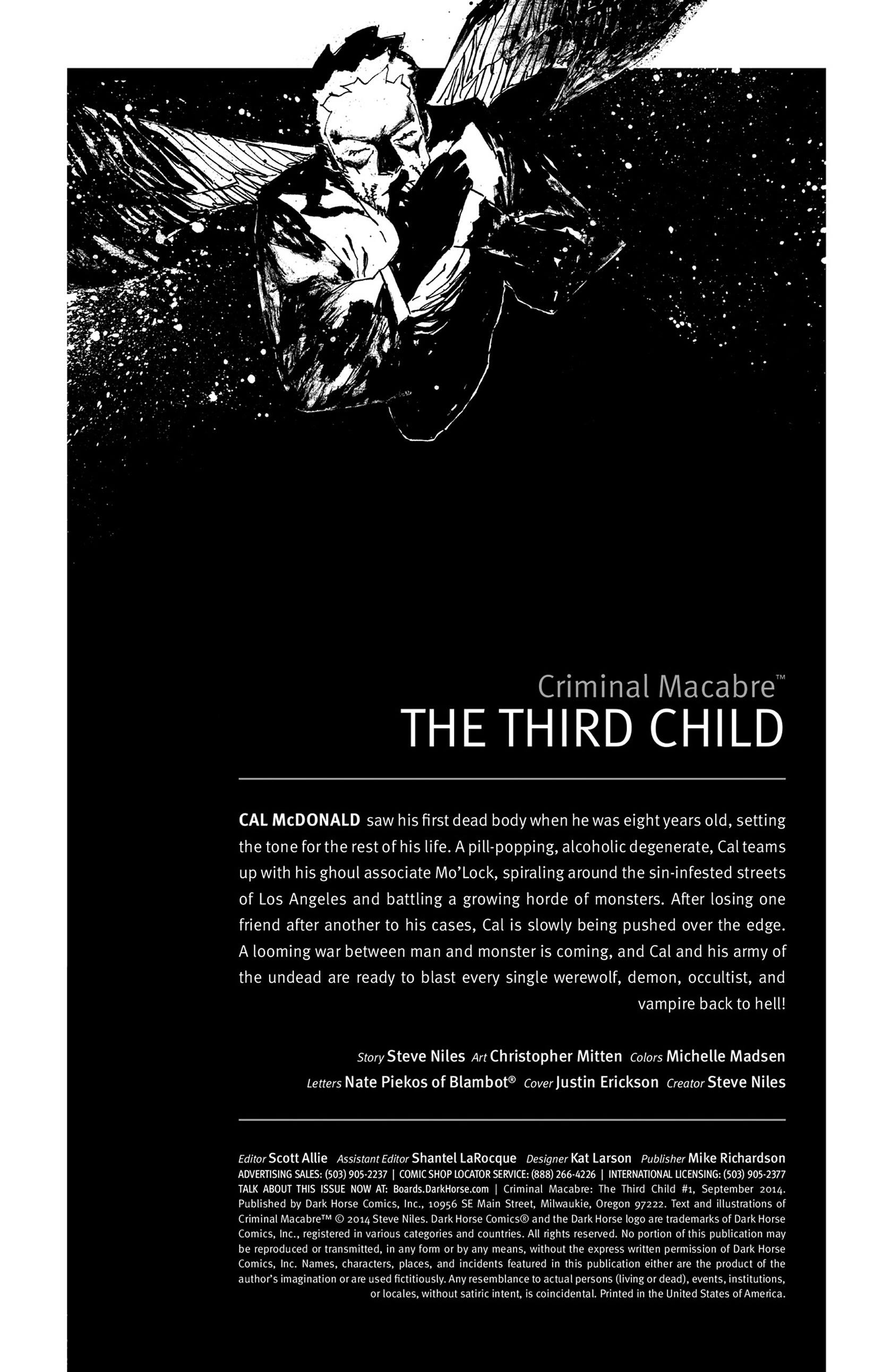 Read online Criminal Macabre: The Third Child comic -  Issue #1 - 2