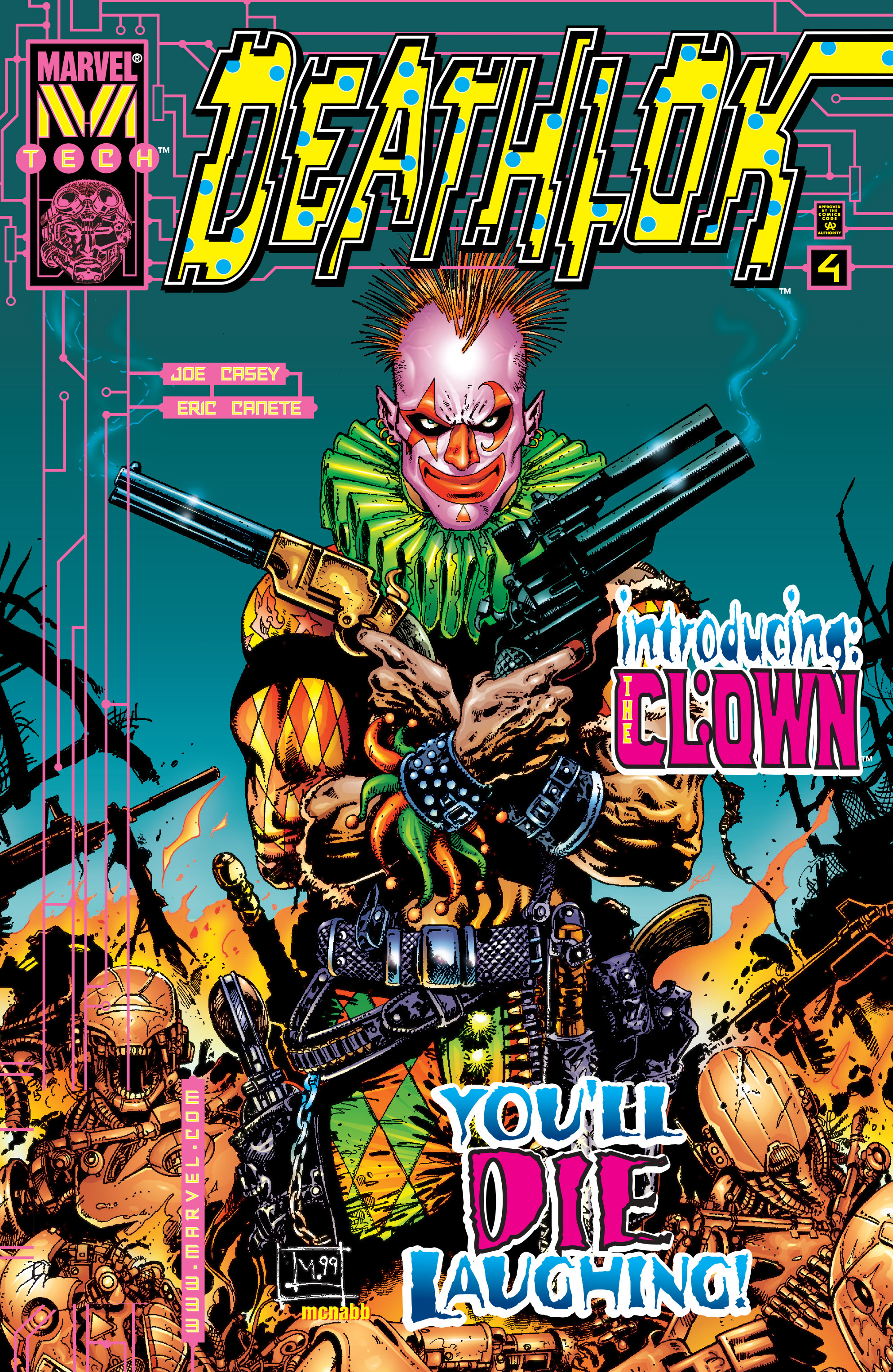 Read online Deathlok (1999) comic -  Issue #4 - 1