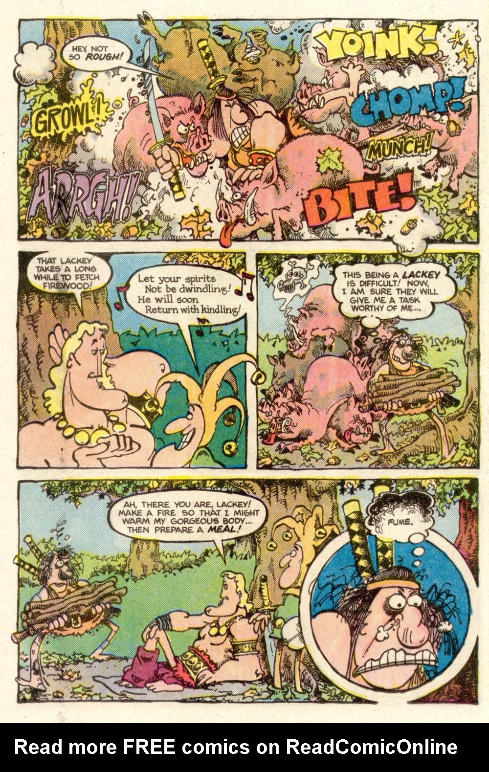Read online Sergio Aragonés Groo the Wanderer comic -  Issue #10 - 8