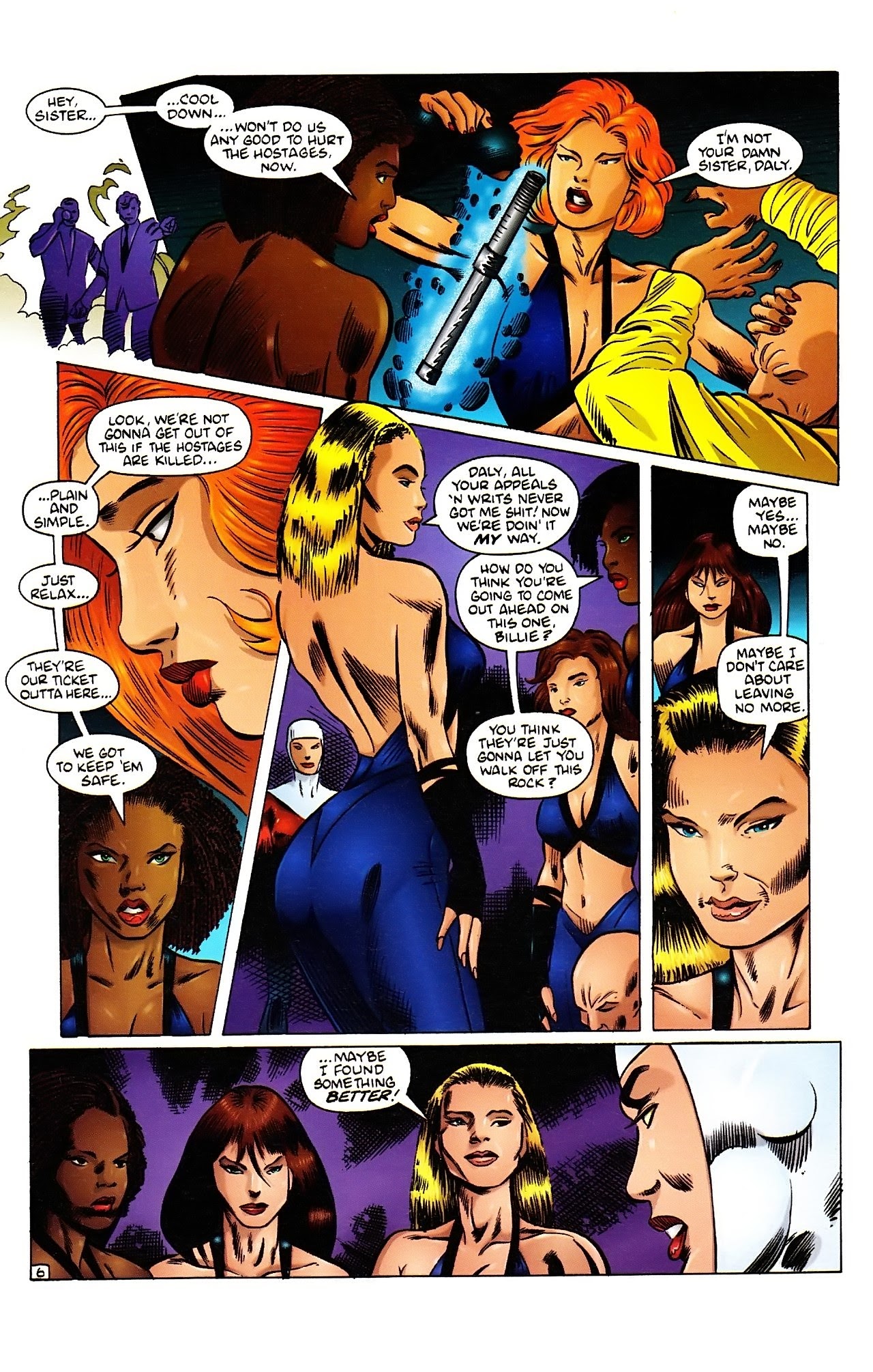 Read online Caged Heat 3000 comic -  Issue #3 - 7