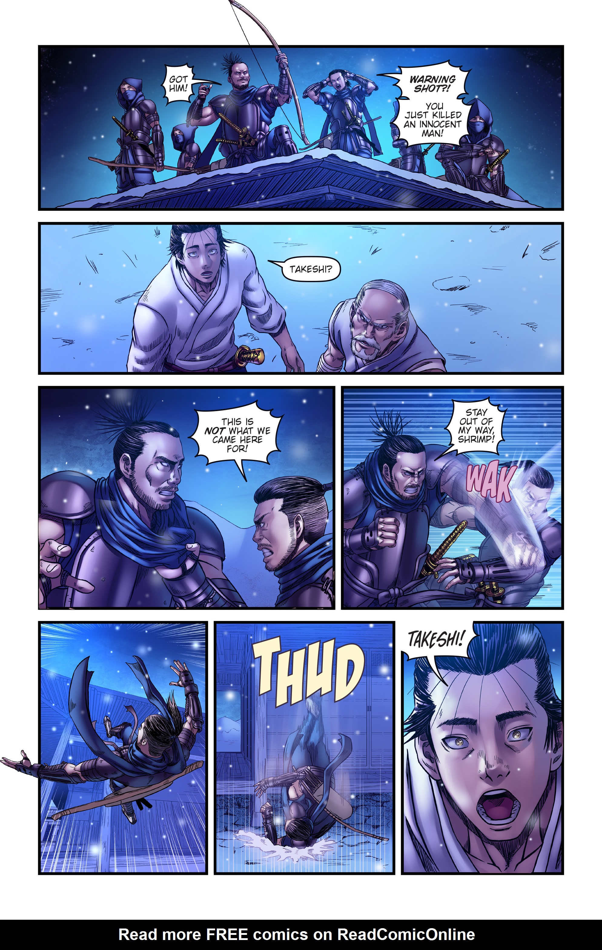 Read online Honor and Curse comic -  Issue #5 - 14