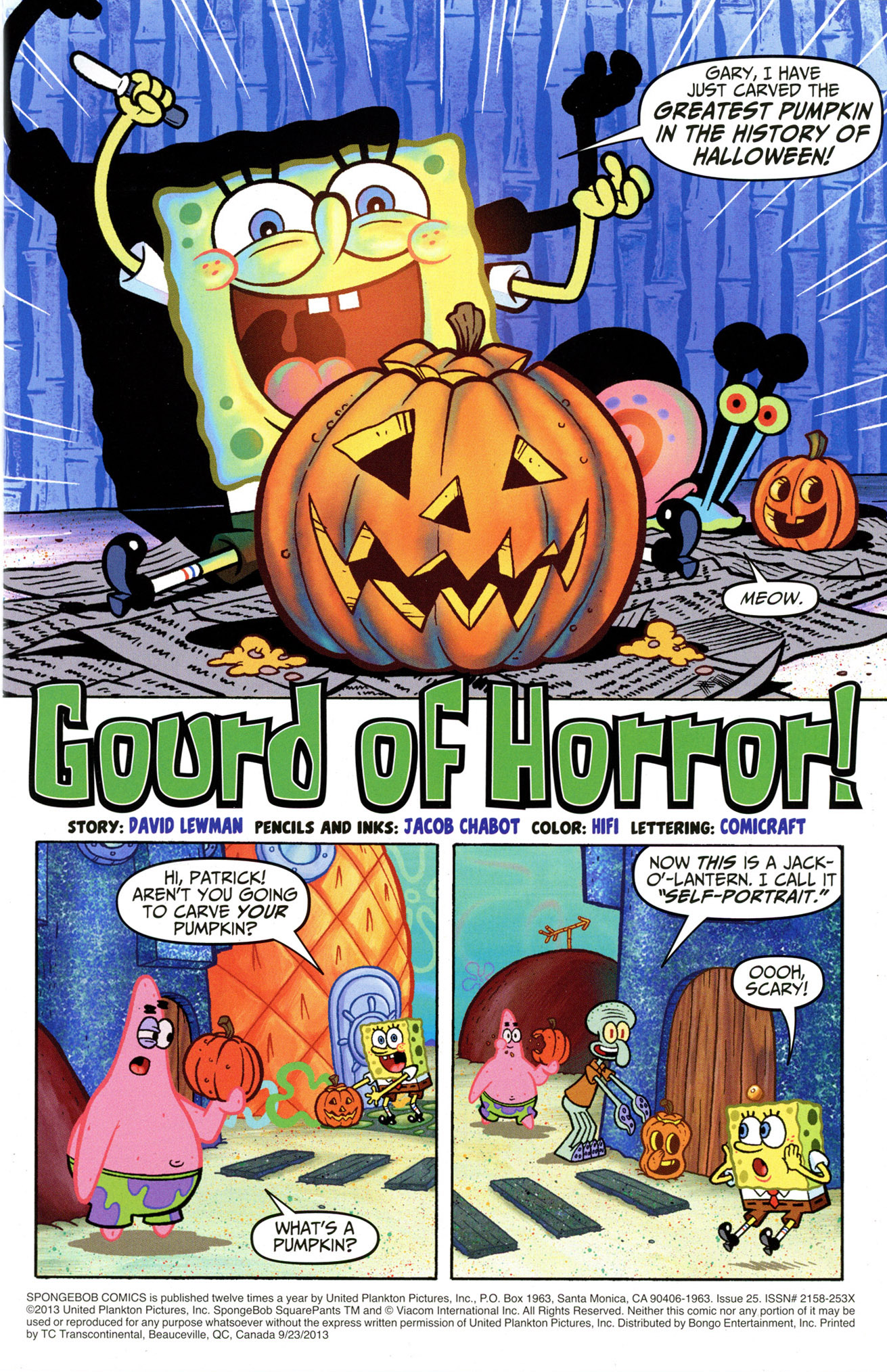 Read online SpongeBob Comics comic -  Issue #25 - 3