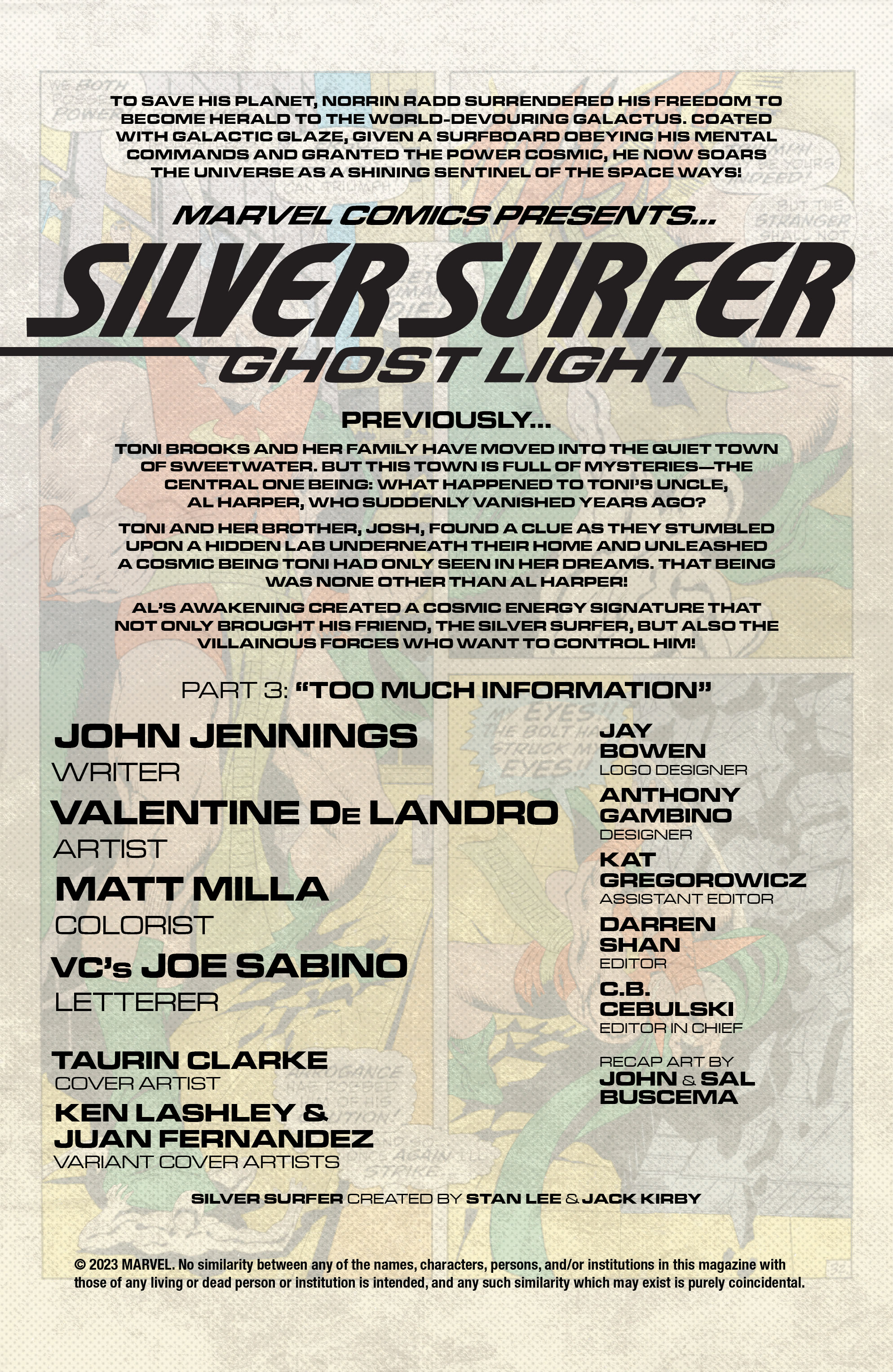 Read online Silver Surfer: Ghost Light comic -  Issue #3 - 2