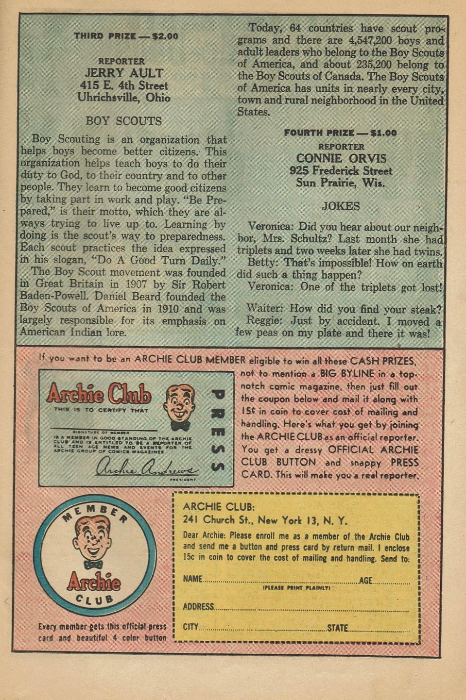Read online Archie's Joke Book Magazine comic -  Issue #93 - 27