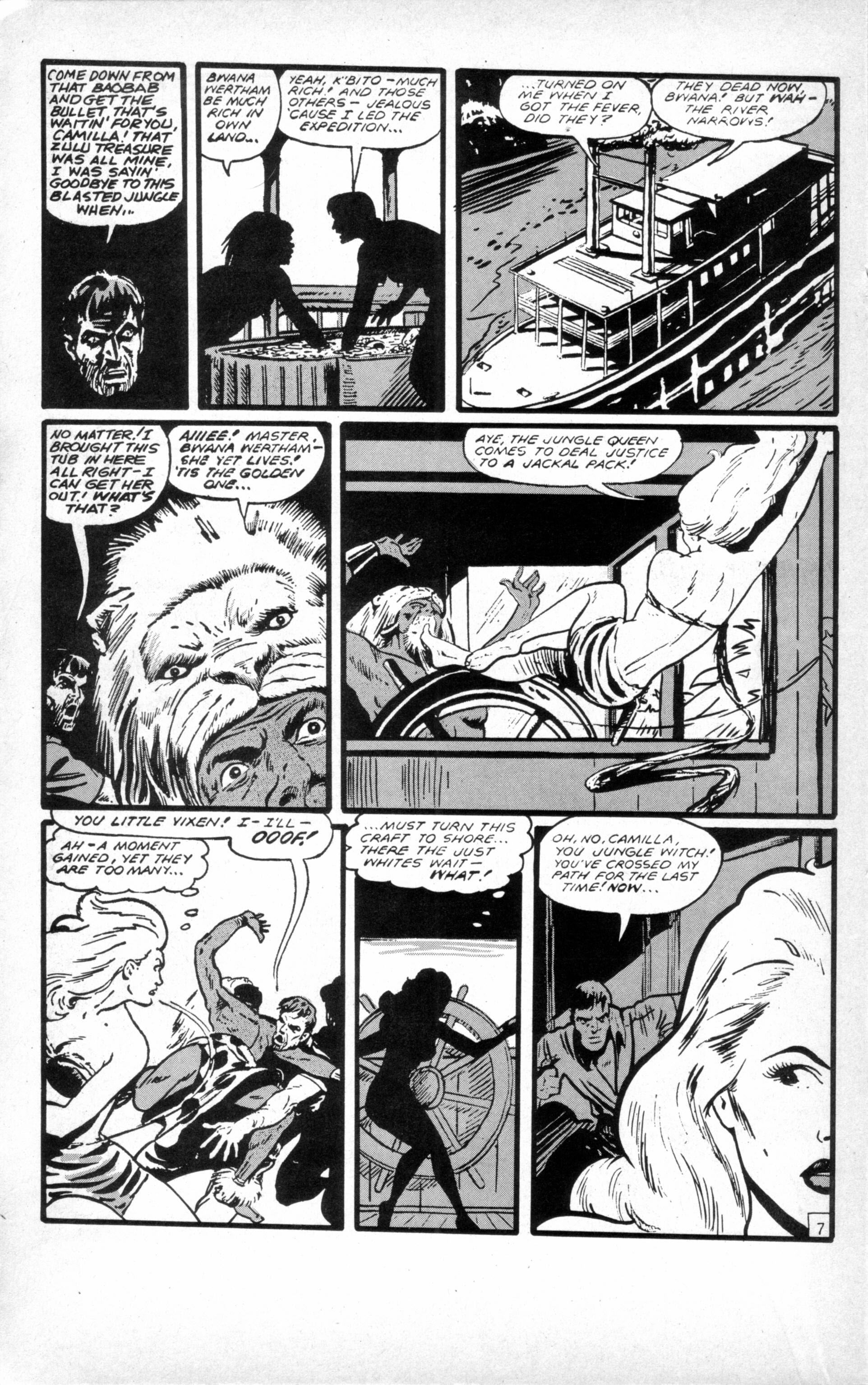 Read online Jungle Girls (1988) comic -  Issue #9 - 20