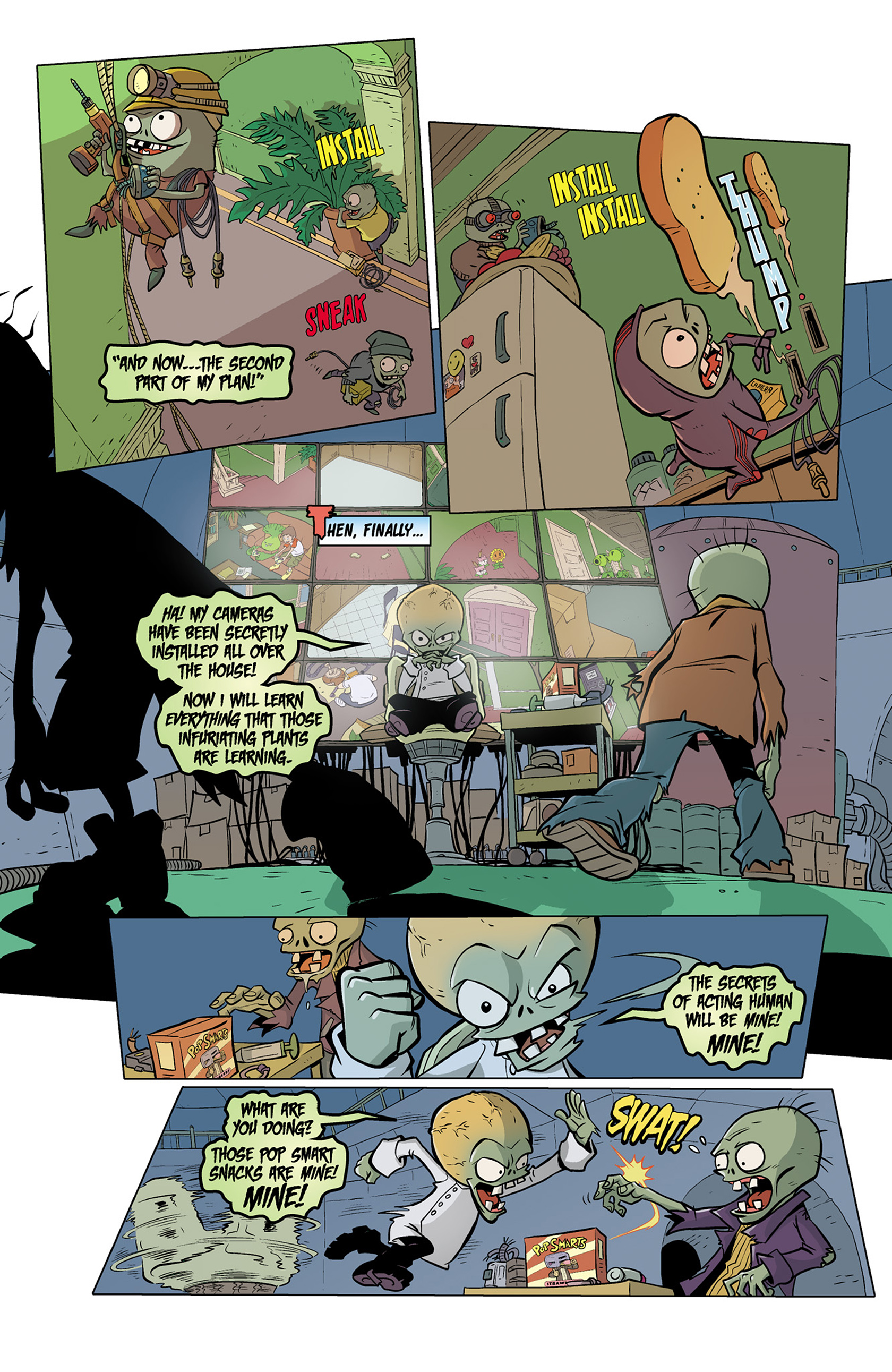 Read online Plants vs. Zombies: Grown Sweet Home comic -  Issue #4 - 17