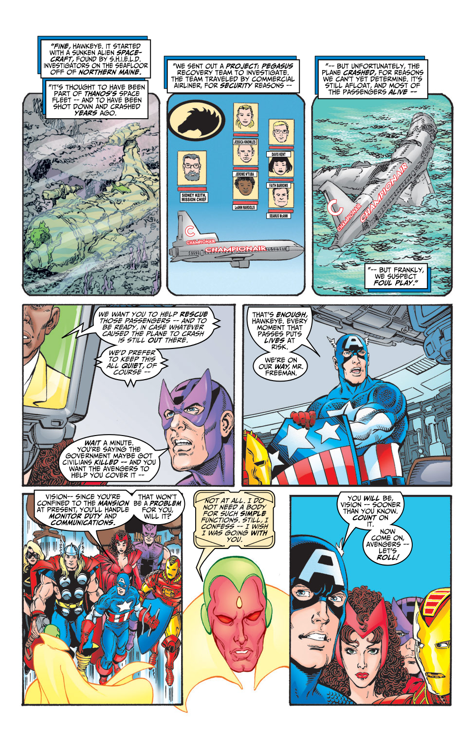 Read online Avengers (1998) comic -  Issue #5 - 8