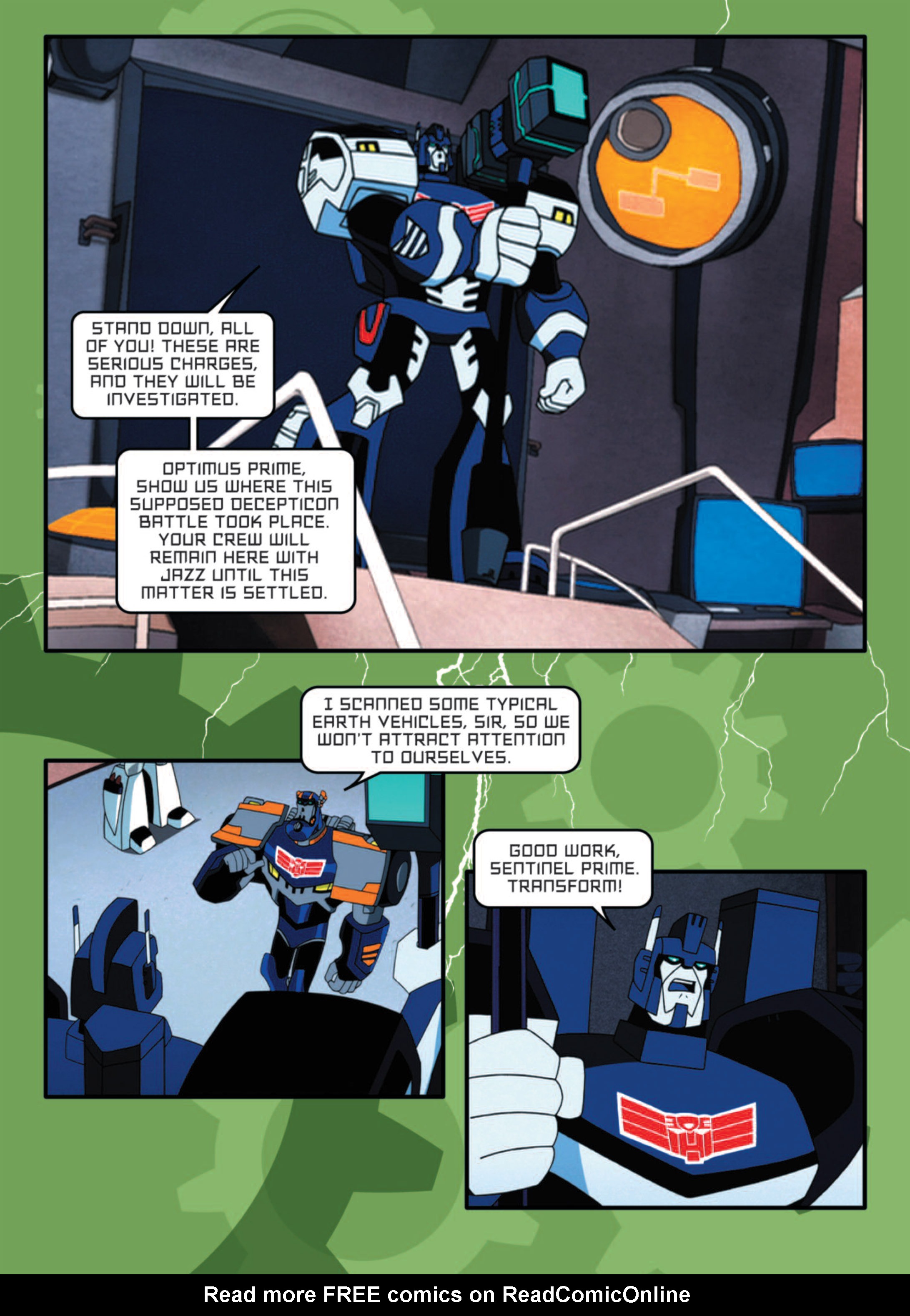 Read online Transformers Animated comic -  Issue #8 - 37