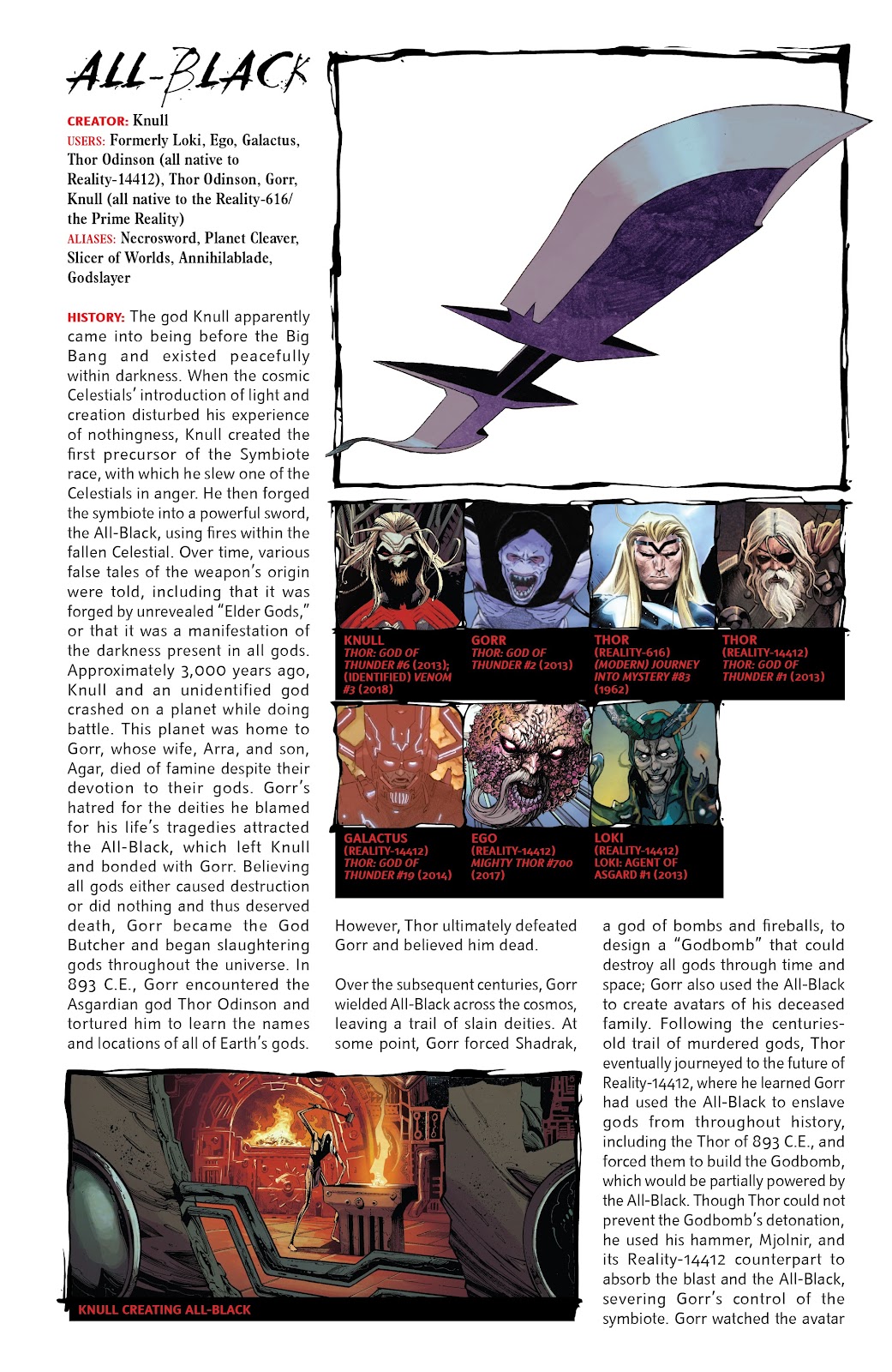 King In Black One-Shots issue Handbook - Page 3