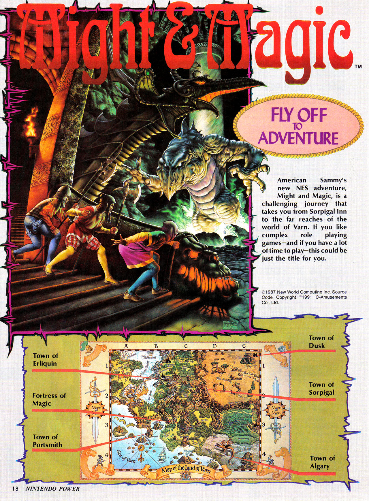 Read online Nintendo Power comic -  Issue #38 - 21