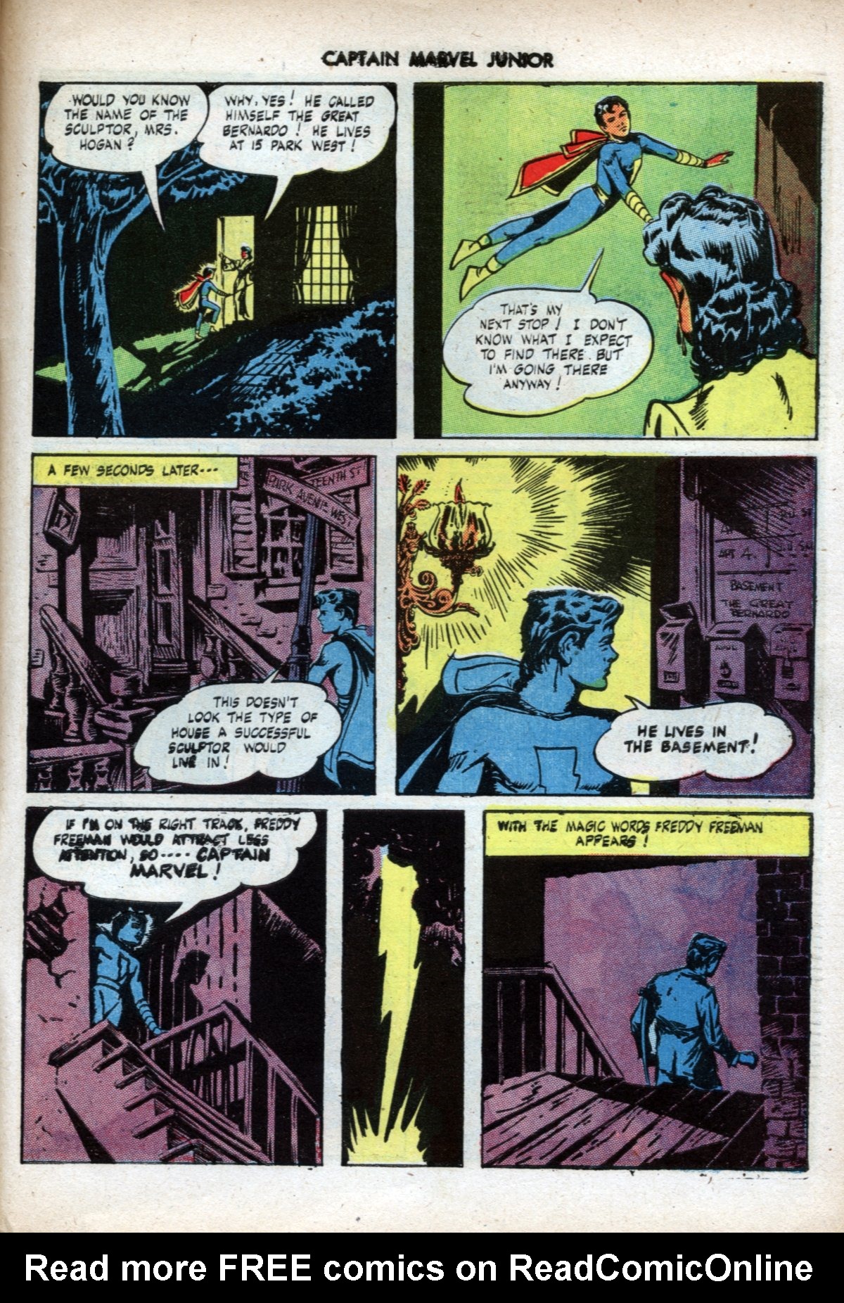Read online Captain Marvel, Jr. comic -  Issue #40 - 45
